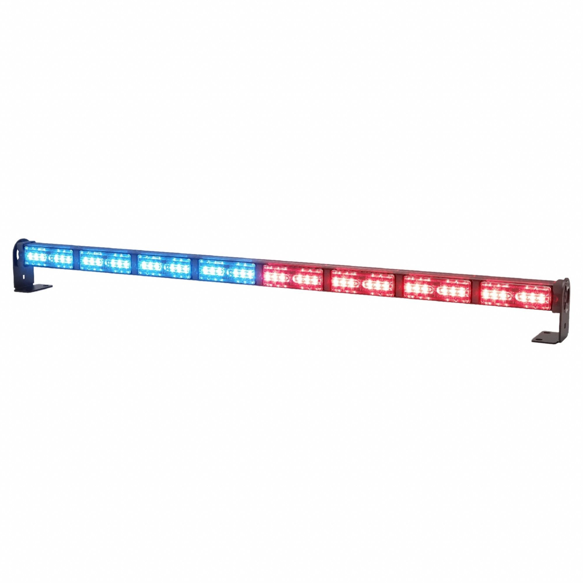 Warning and Directional Light Stick: Combo Warning and Directional Light, Amber/Blue/Red, LED