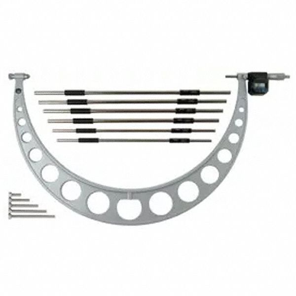 JEU MICROMÈTRES EXTÉRIEURS, PRÉCISION +/-0,0204 PO, 24 À 30 PO