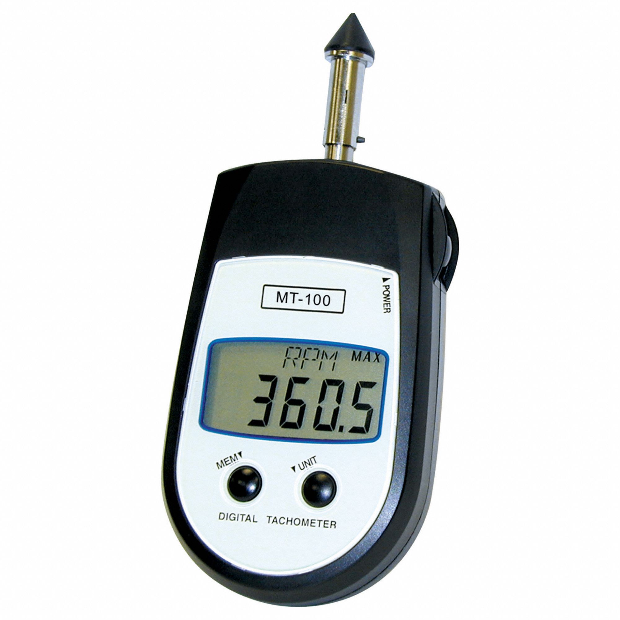 TACHOMETER, +/-0.006 RPM ACC, LCD