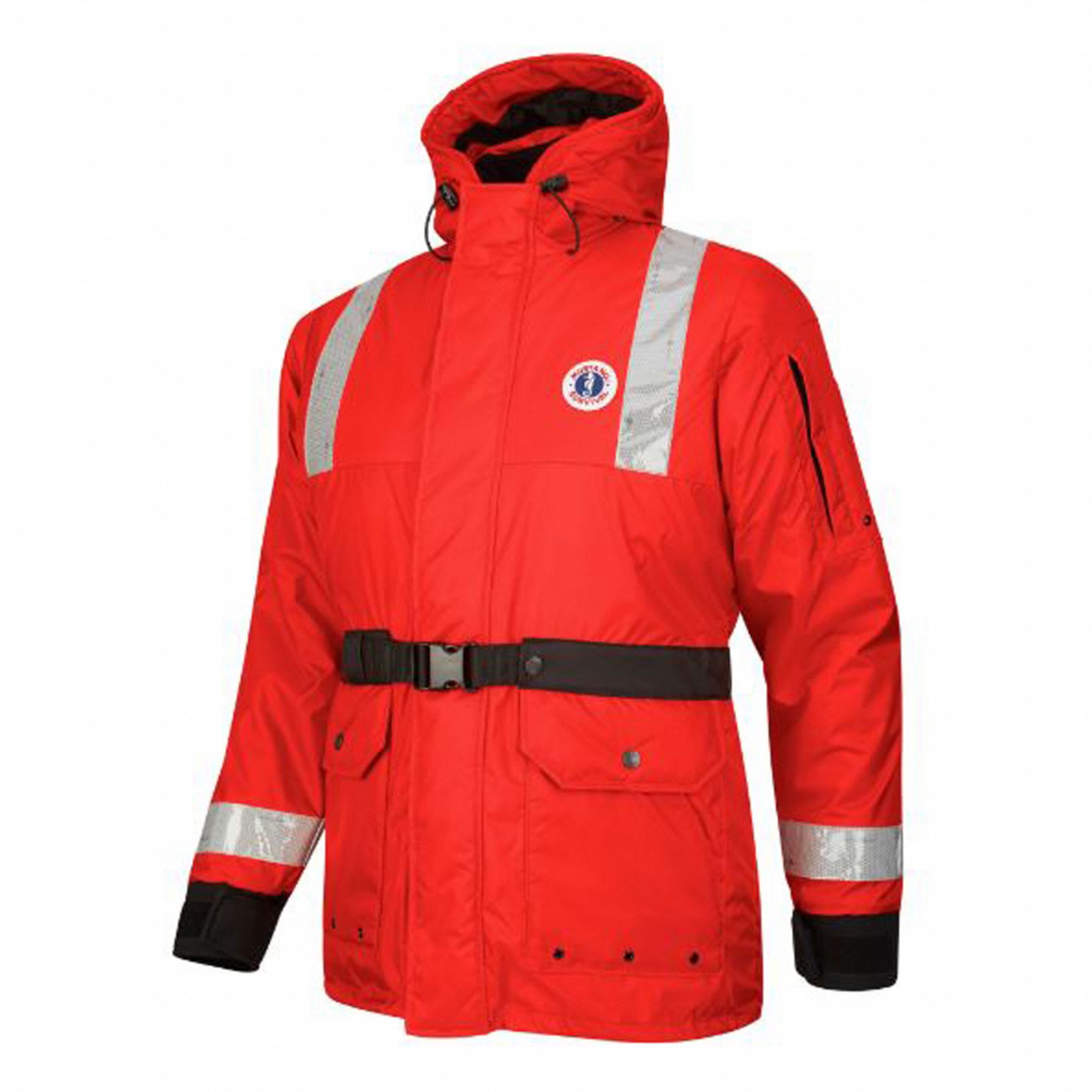 MUSTANG SURVIVAL FLOTATION JACKET,LARGE,NYLON Life Jackets and PFDs