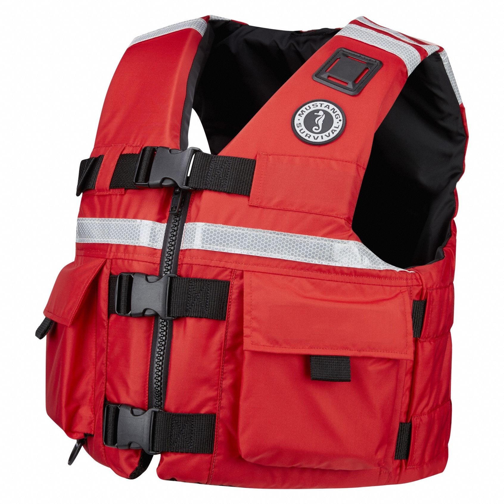 MUSTANG SURVIVAL, Red, Level 70, Search and Rescue Vest - 818HD8|MV5606 ...