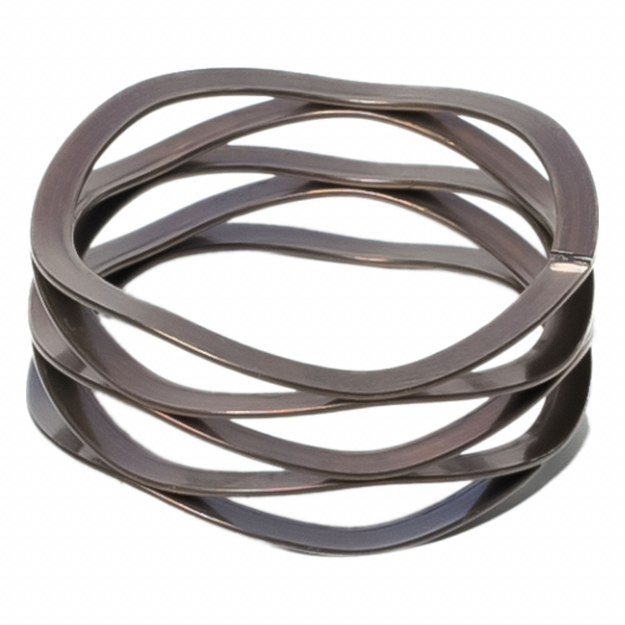 0.75 in O.D., Stainless Steel, Multi-Wave Disc Spring
