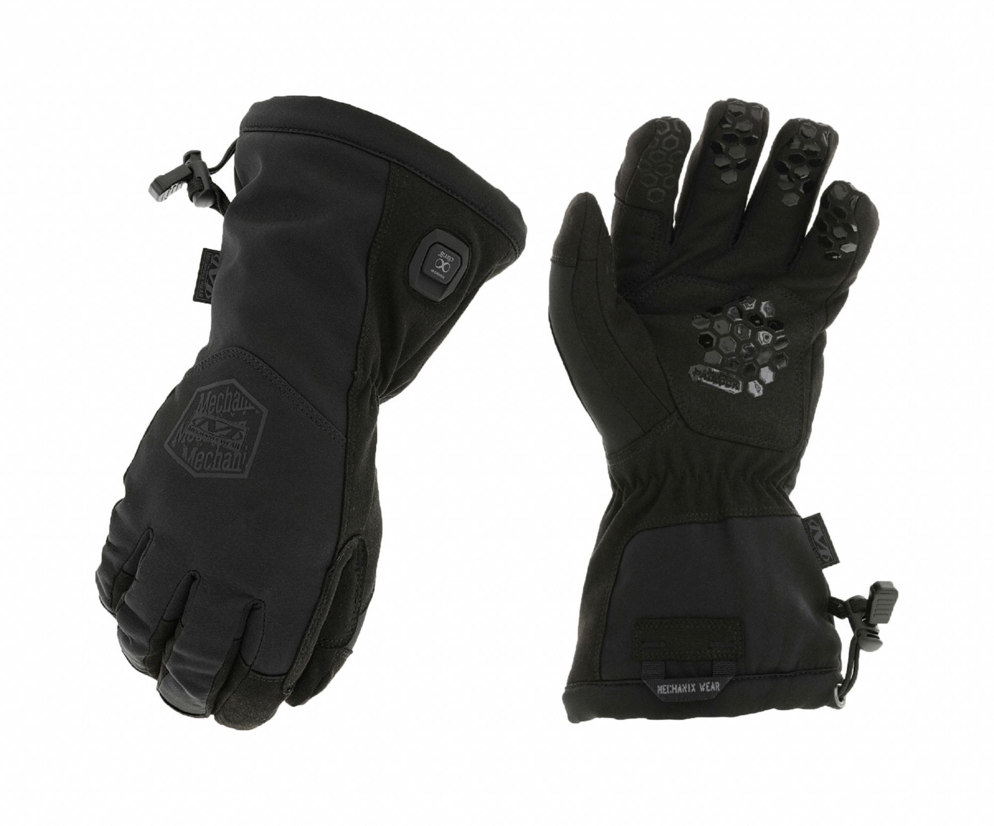 COLDWORK HEATED GLOVES WITH CLIM8 TECHNOLOGY, BLK, 2XL, 12, CARBON NYLON, POLYURETHANE