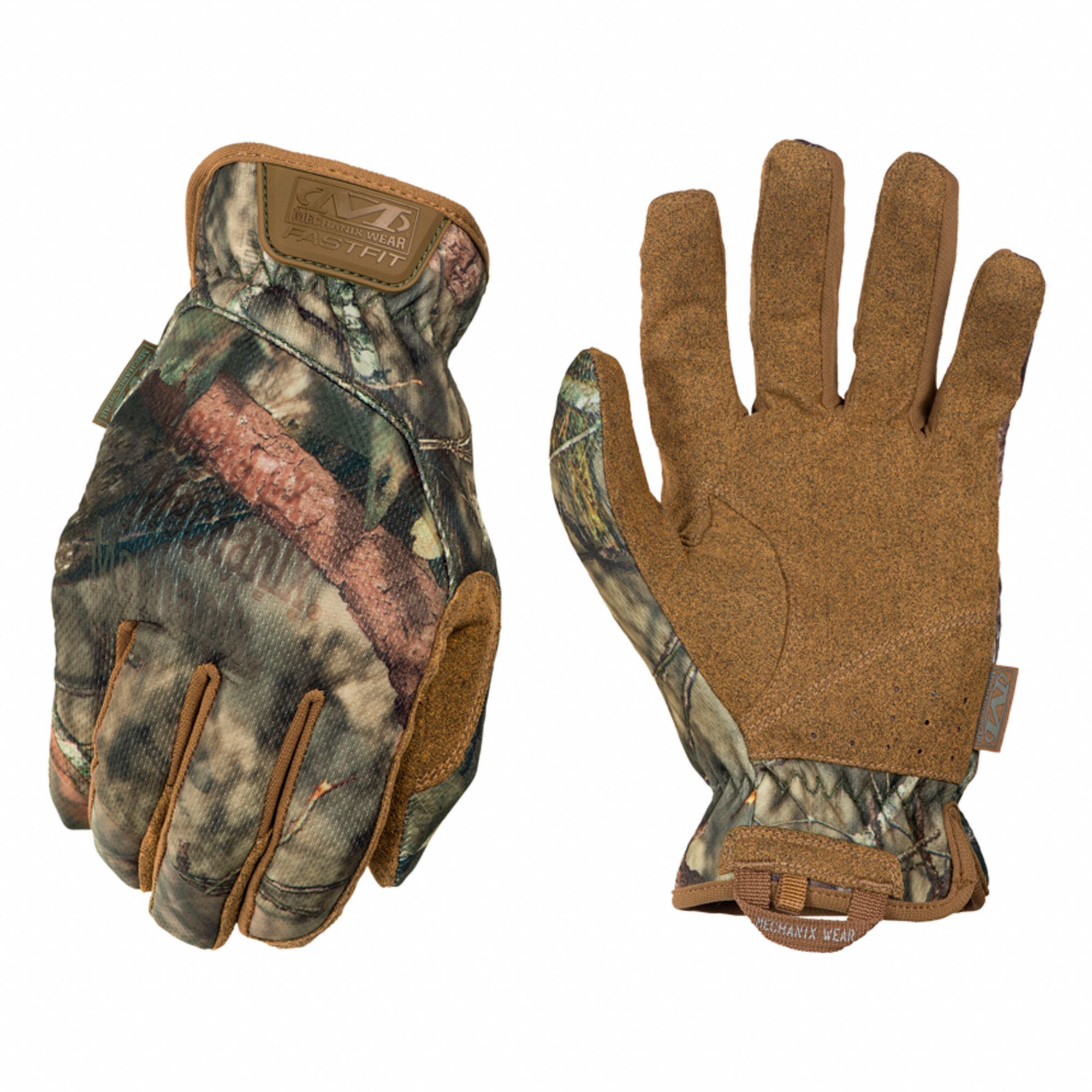 HUNTING GLOVES W/STRAIGHT THUMB, S, 8, 9.4 IN, POLYESTER/SPANDEX KNUCKLE PADDING
