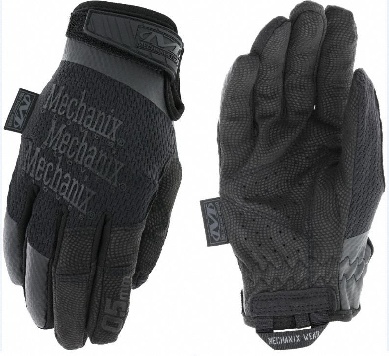 MECHANIX WEAR WOMEN'S 0½MM SHOOTING GLOVES W/STRAIGHT THUMB, S, 8 45/64 IN,  BLACK - Military, Police and Tactical Gloves - MWXMSD55510