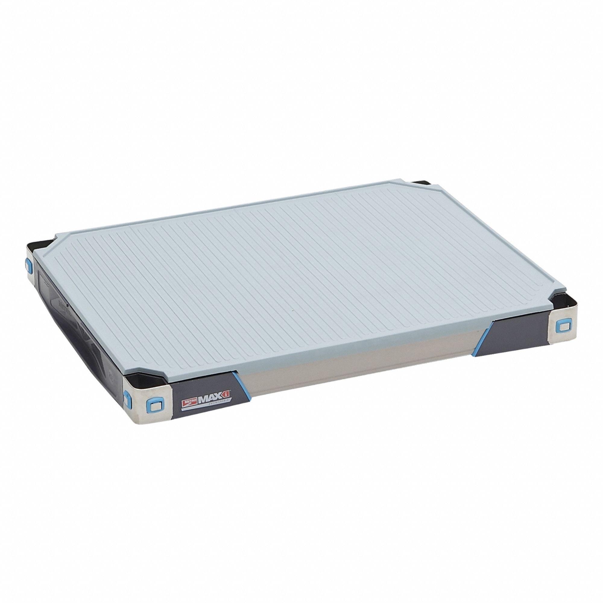 Shelf: 18 in x 24 in, Solid Shelf, 1, 000 lb Shelf Capacity, Antimicrobial/Corrosion-Resistant