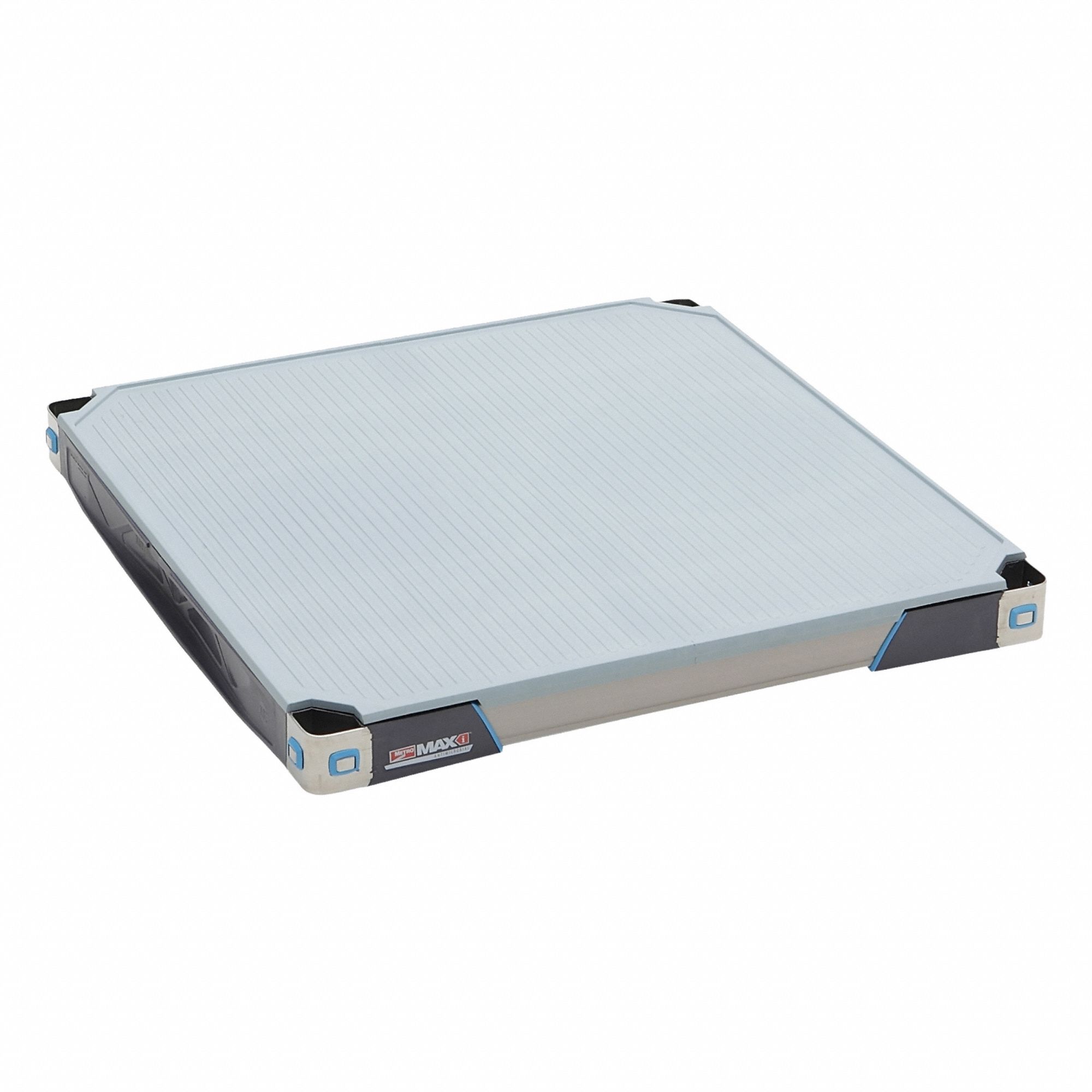 Shelf: 24 in x 24 in, Solid Shelf, 1, 000 lb Shelf Capacity, Antimicrobial/Corrosion-Resistant