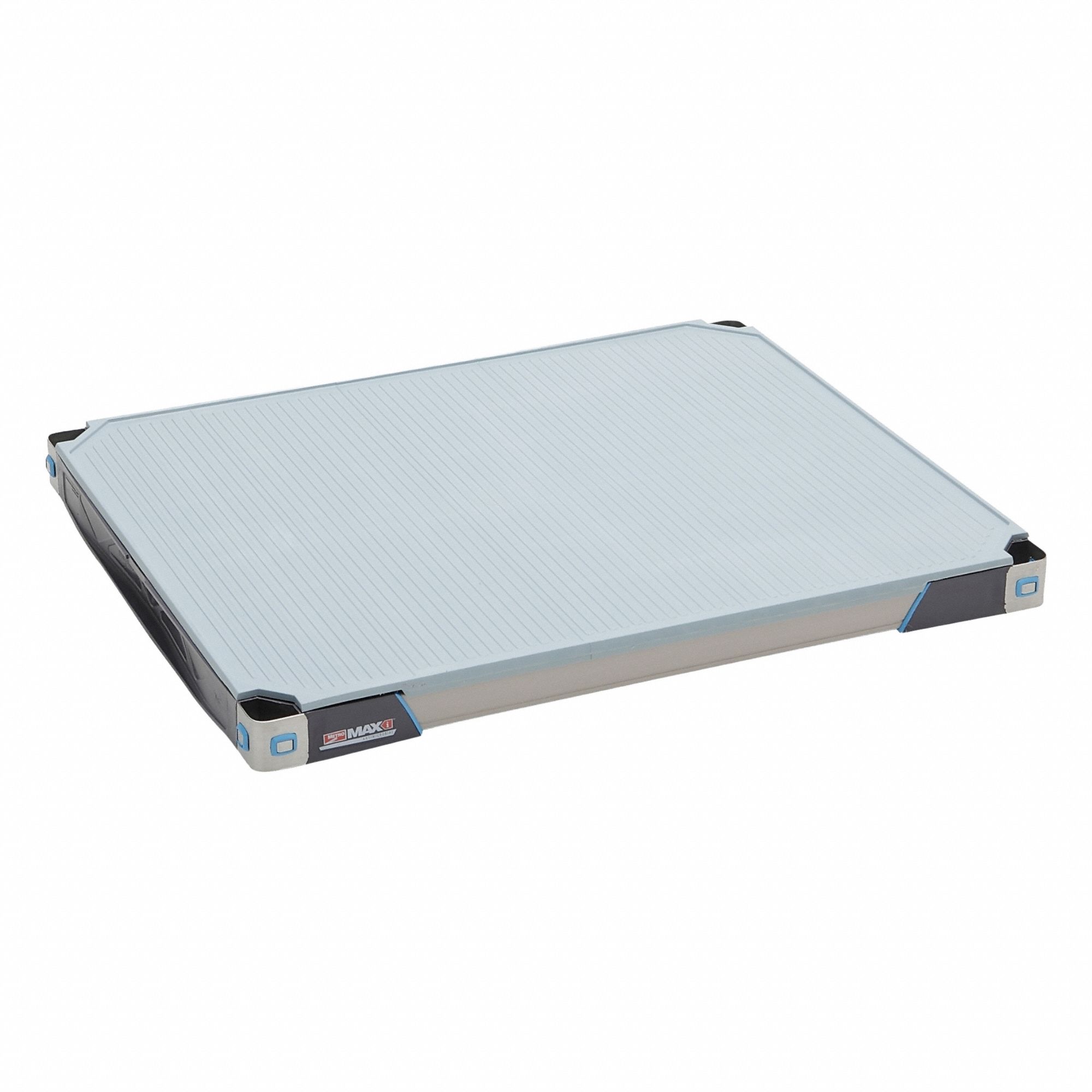 Shelf: 24 in x 30 in, Solid Shelf, 1, 000 lb Shelf Capacity, Antimicrobial/Corrosion-Resistant