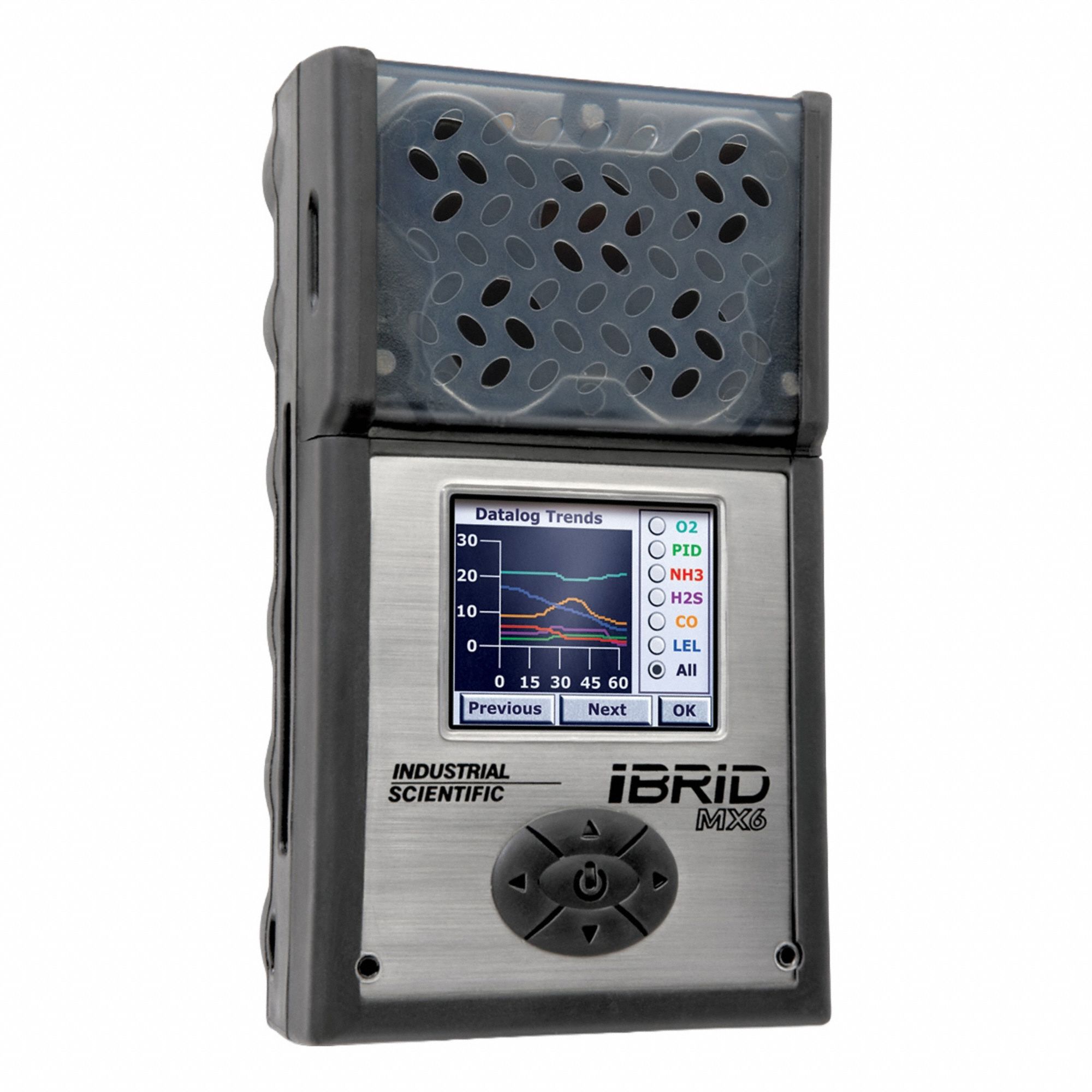 INDUSTRIAL SCIENTIFIC, Multi-Gas Detector, Direct Read, Multi-Gas ...