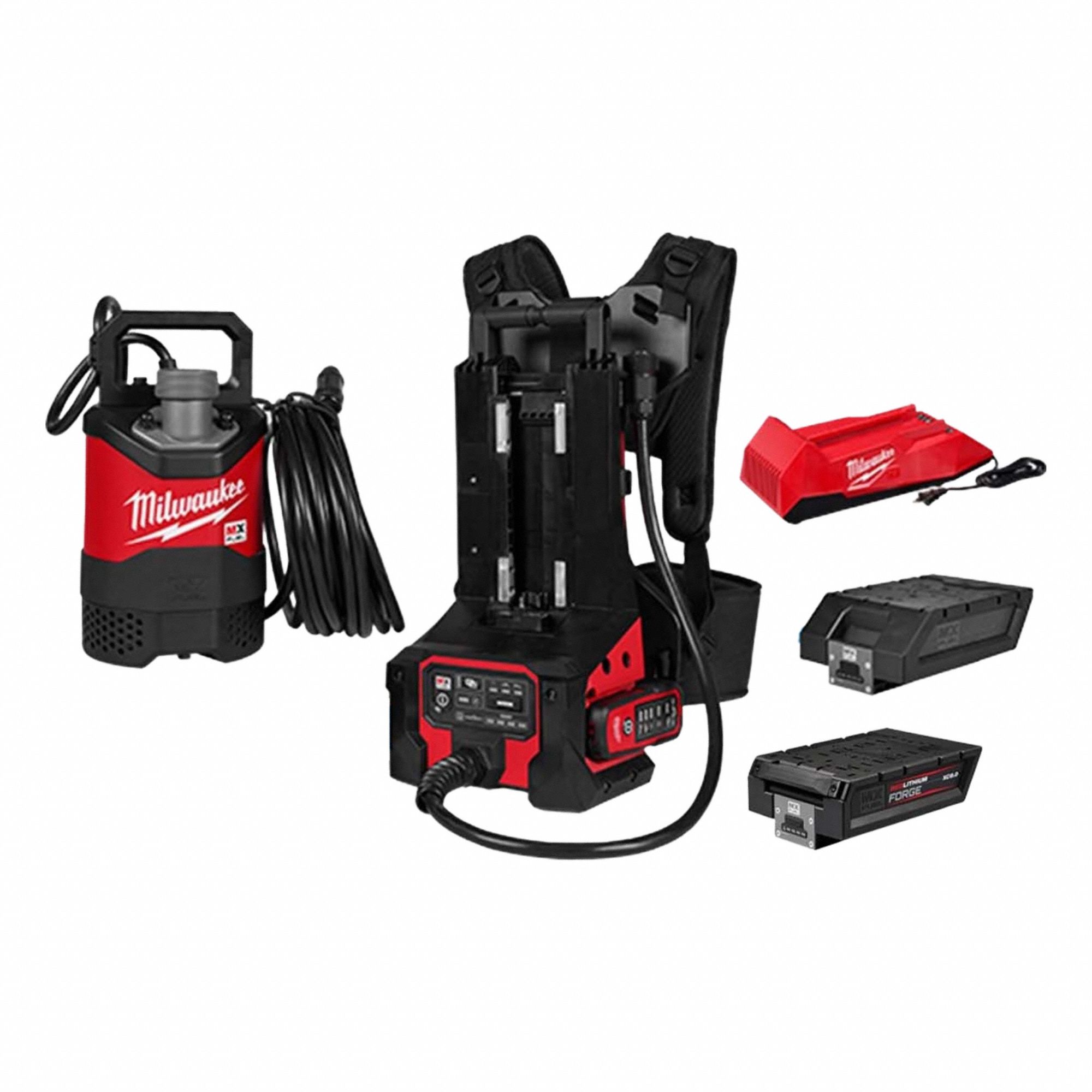 MXF Submersible Pump+FORGE XC8.0 Battery