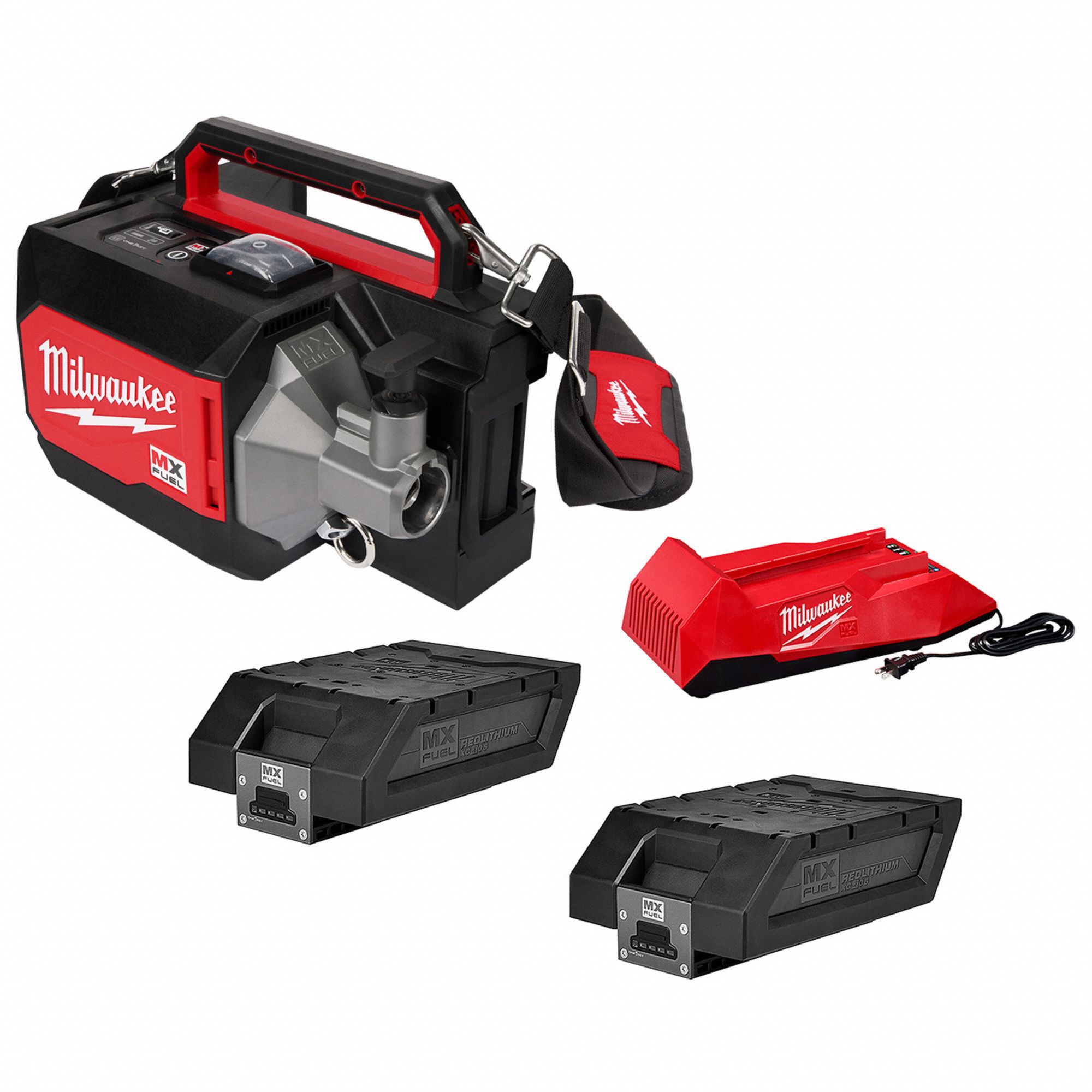 MILWAUKEE, Handheld, 72V DC, Concrete Vibrator 795CN2MXF3702XC