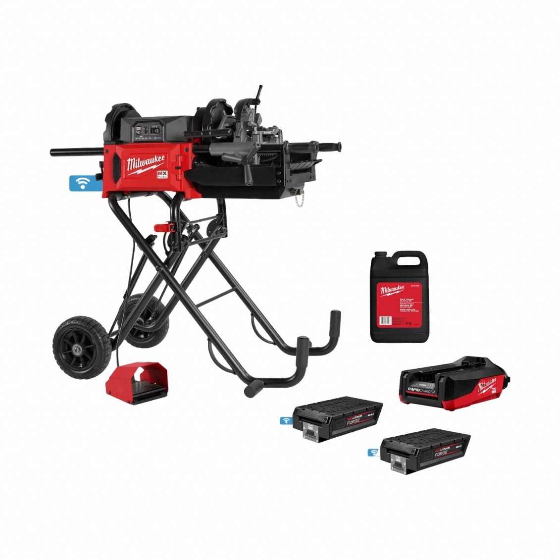 MILWAUKEE, MX FUEL™, For 1/8 in to 2 in Pipe, Pipe Threading