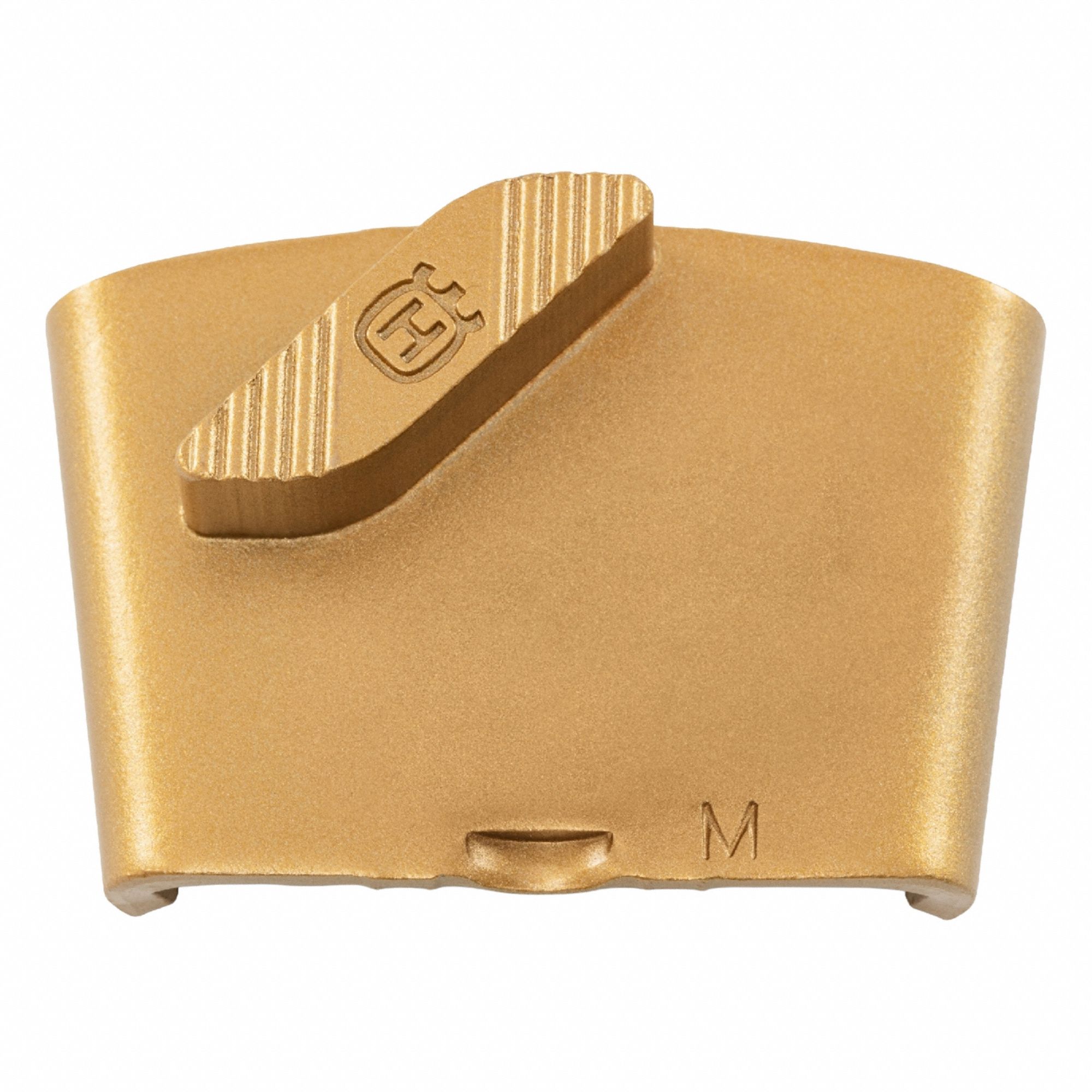 HUSQVARNA Grinding Tool: Medium, 25 Grit, Gold, 1 Segments, Concrete, Clockwise/Counterclockwise (MPN ELITE-GRIND EZ M25 SS). Key specifications — attr81237: Gold; attr81244: Metal; attr122184: Grinding Tool; attr122180: Medium Concrete; attr81239: 970605302; attr122178: Bar; attr81227: HUSQVARNA.