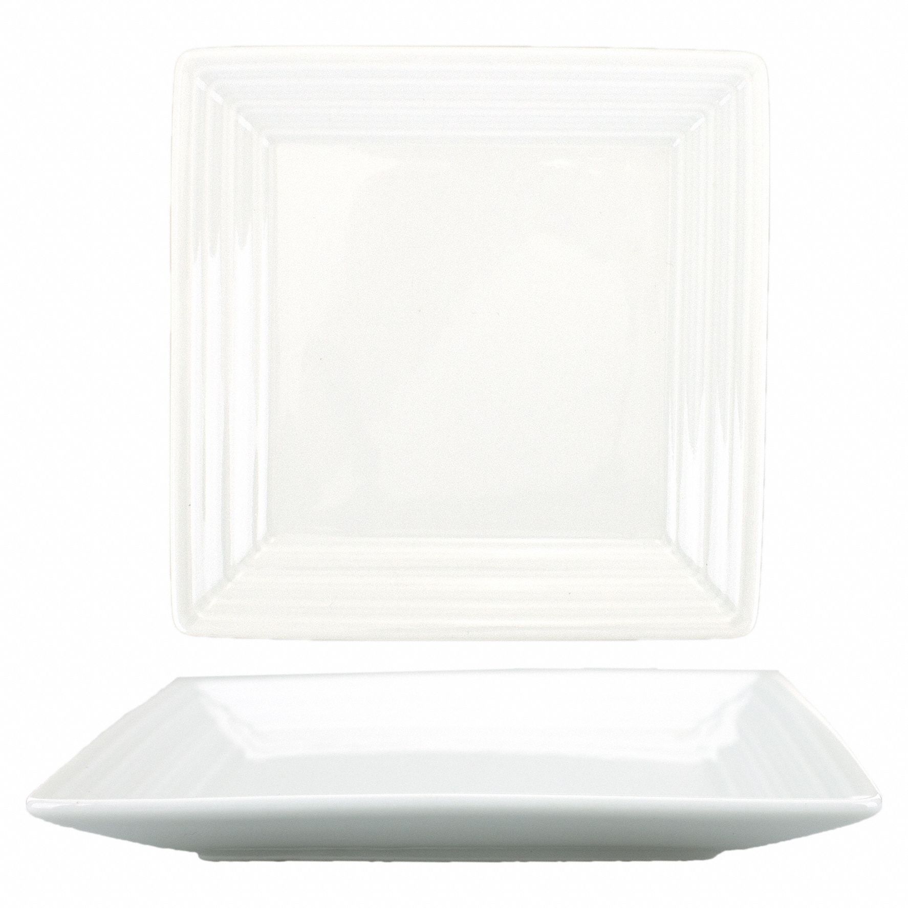 Square Plate Porcelain
