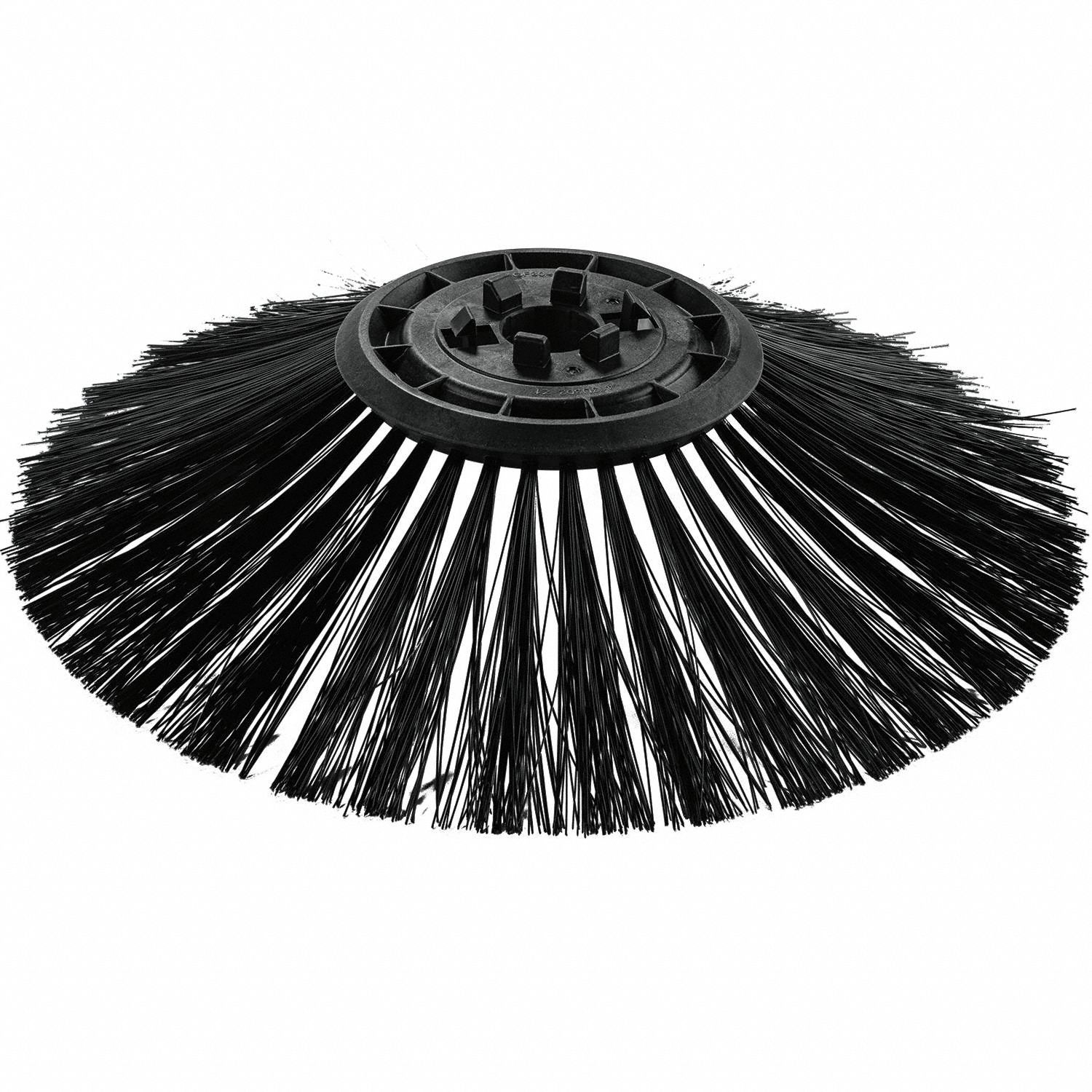 Side Brush Set Polypropylene Round