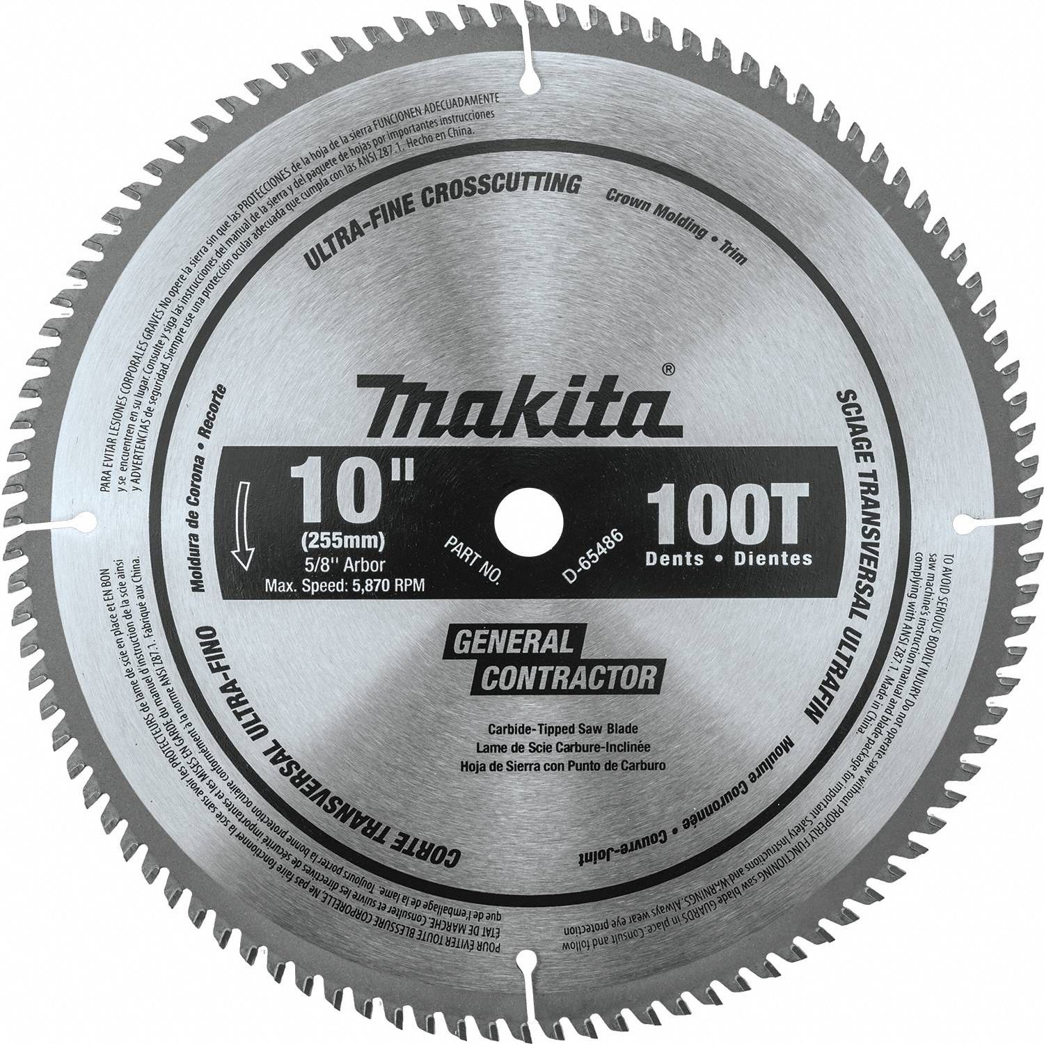 10in Miter Saw Blade