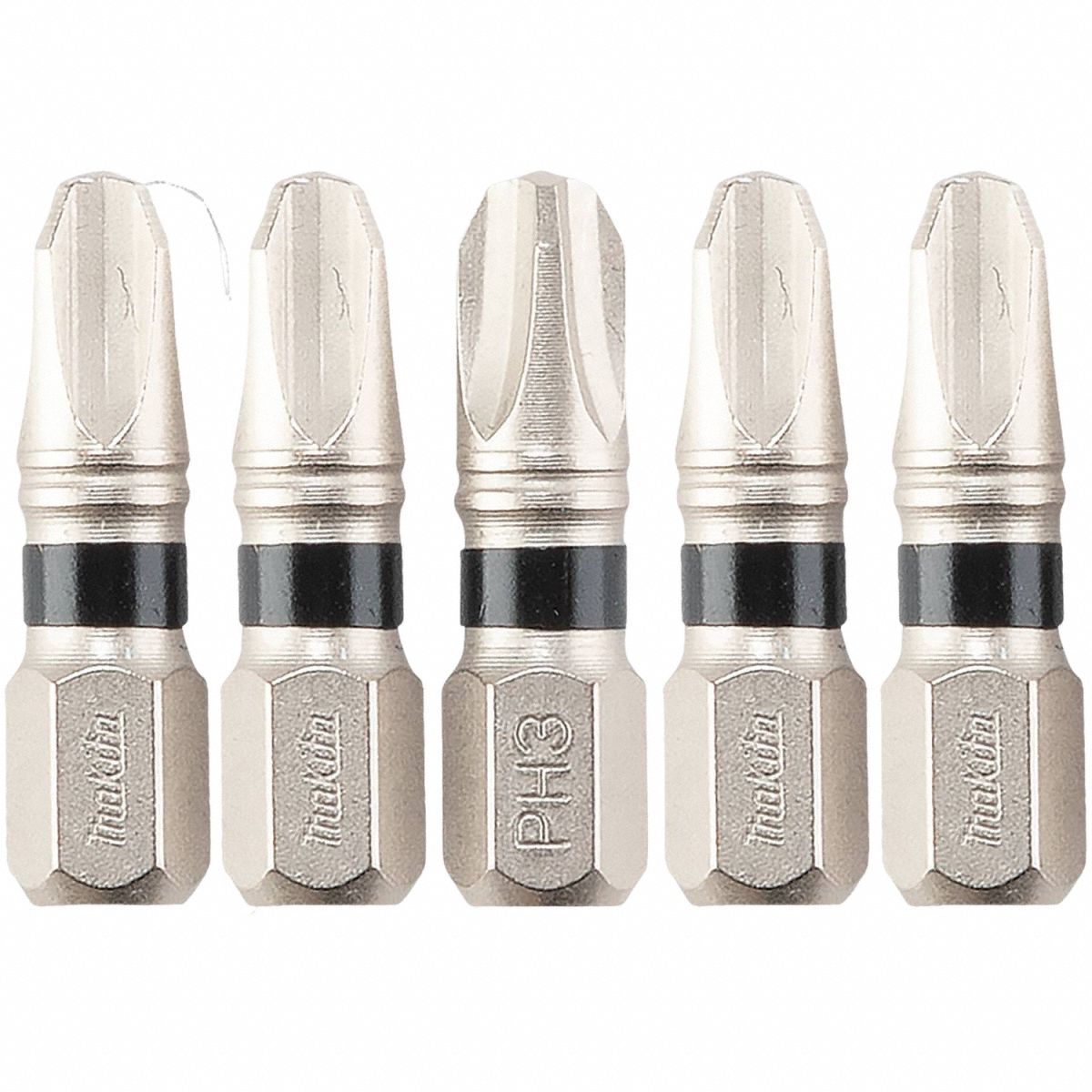 Impact Driver Bits,  PK 5