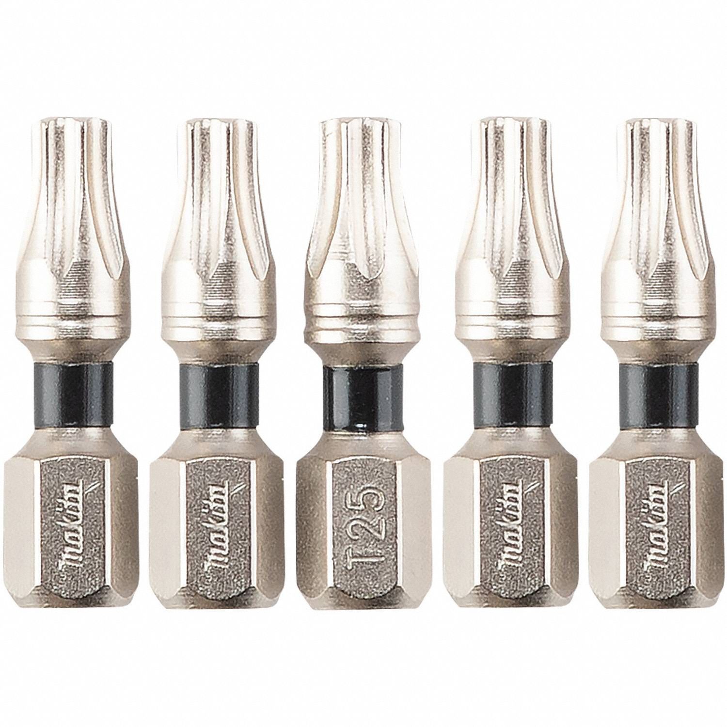 Impact Driver Bits,  PK 5