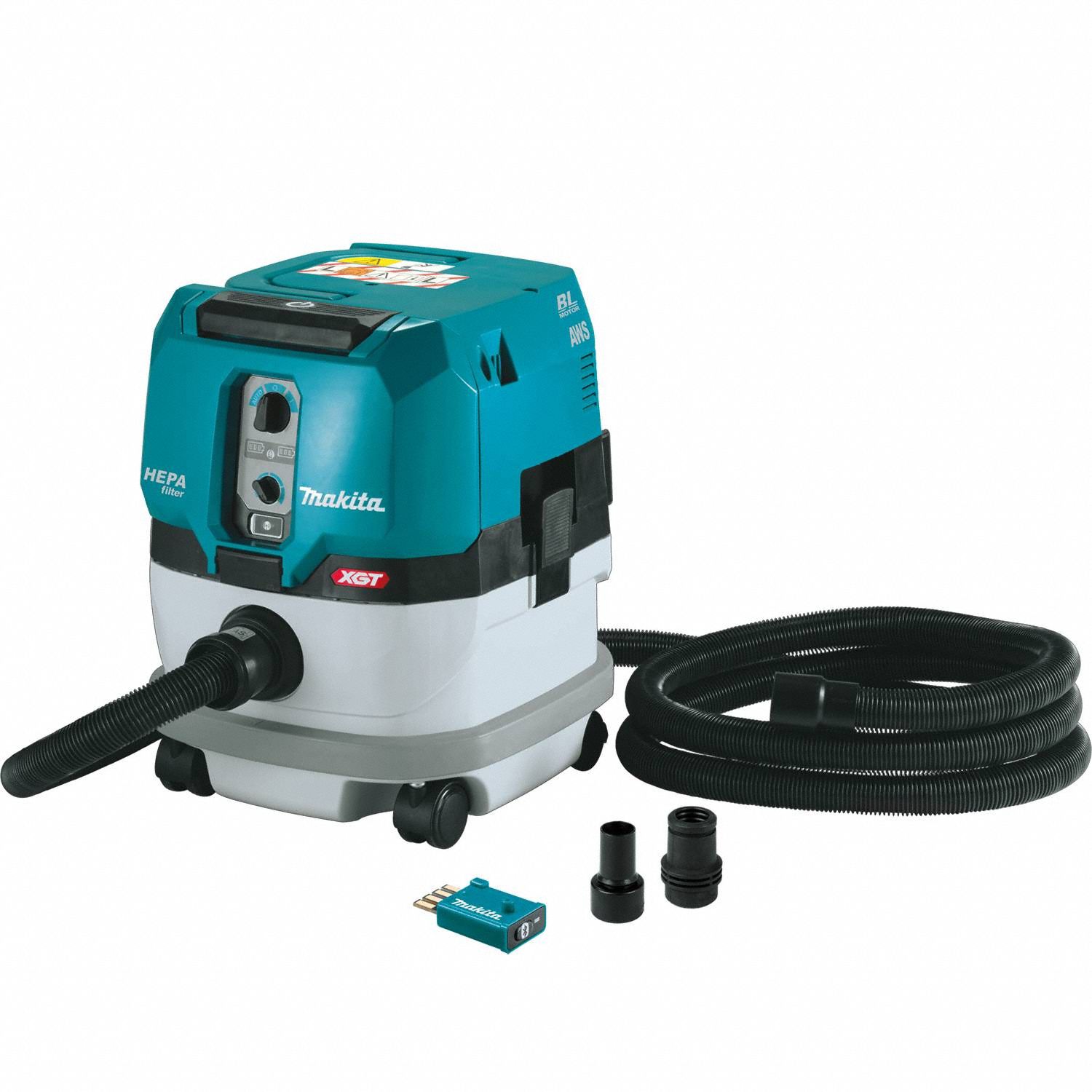 Cordless Dry Dust Extractor: Cordless, HEPA, Dry, 2.1 gal Tank, (1) Bare Tool, 148 cfm