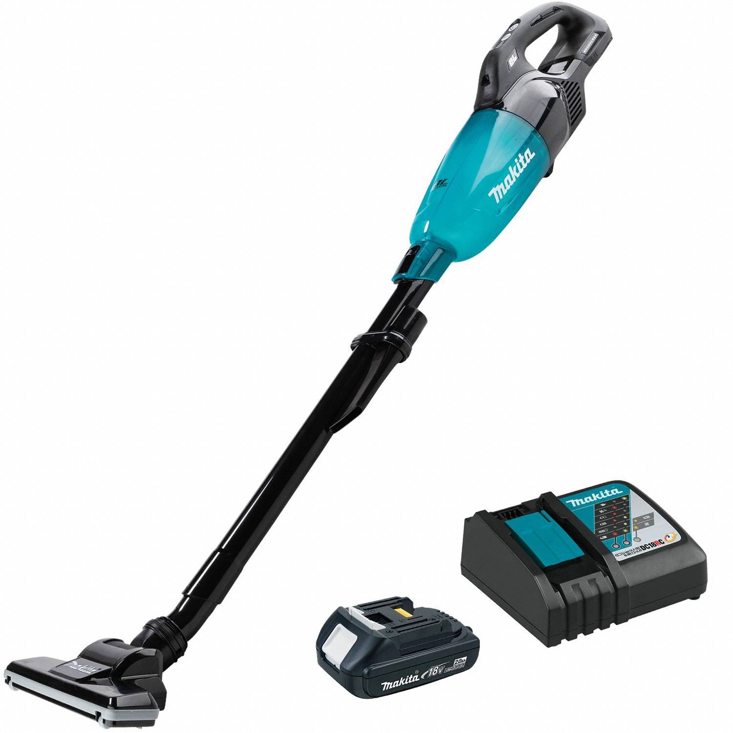 Cordless Upright Vacuum, 8", 42cfm, 2.9lb