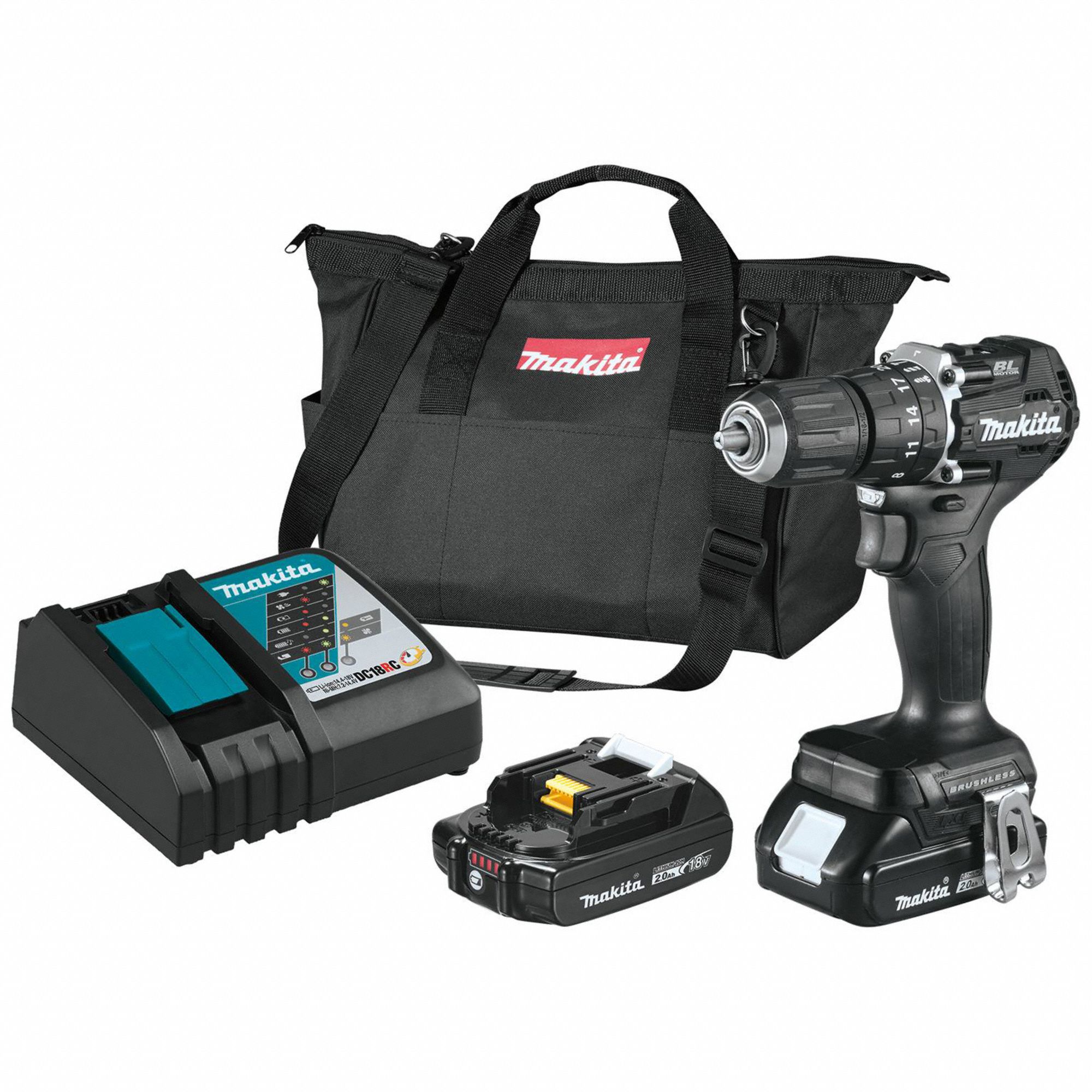 MAKITA, 18V, Premium, Cordless Hammer Drill 379EJ8XPH15RB