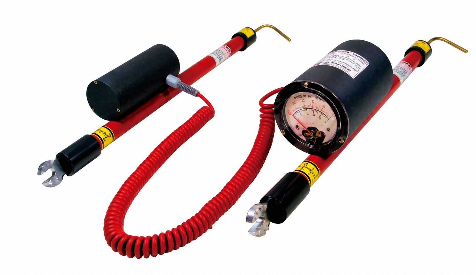 Phasing Meter and Voltmeter Set: 0 V to 25 kV, 0 kV to 25 kV, No Display, AC Volt/DC Volt