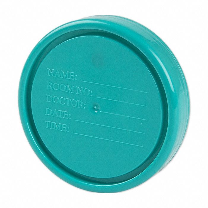 Cap, 75 mm Dia, Green, PK500