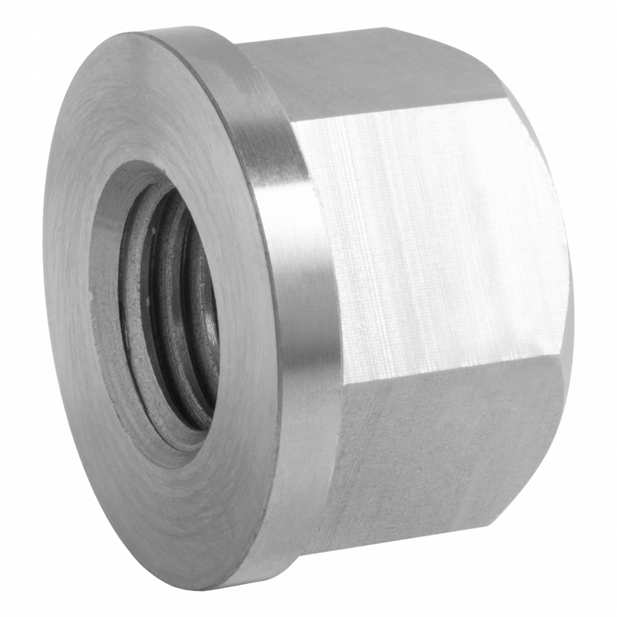 Flange Nut Plain Stainless Steel