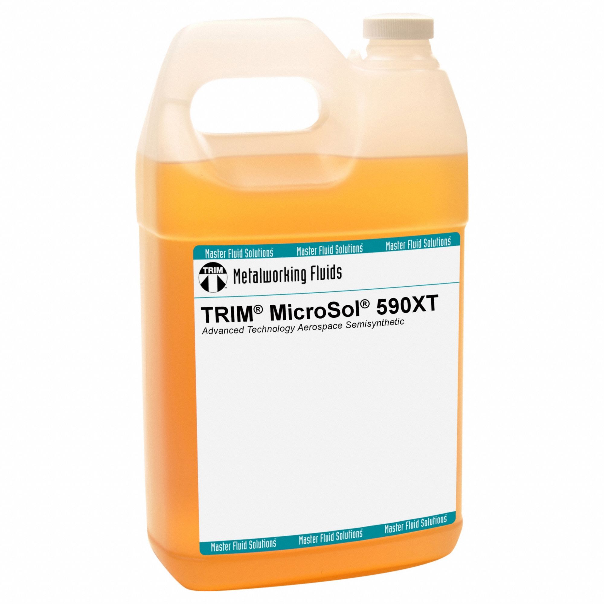 TRIM MS590XT/1 Semi-Synthetic Cutting Oil,Jug,1 gal. 48GF03