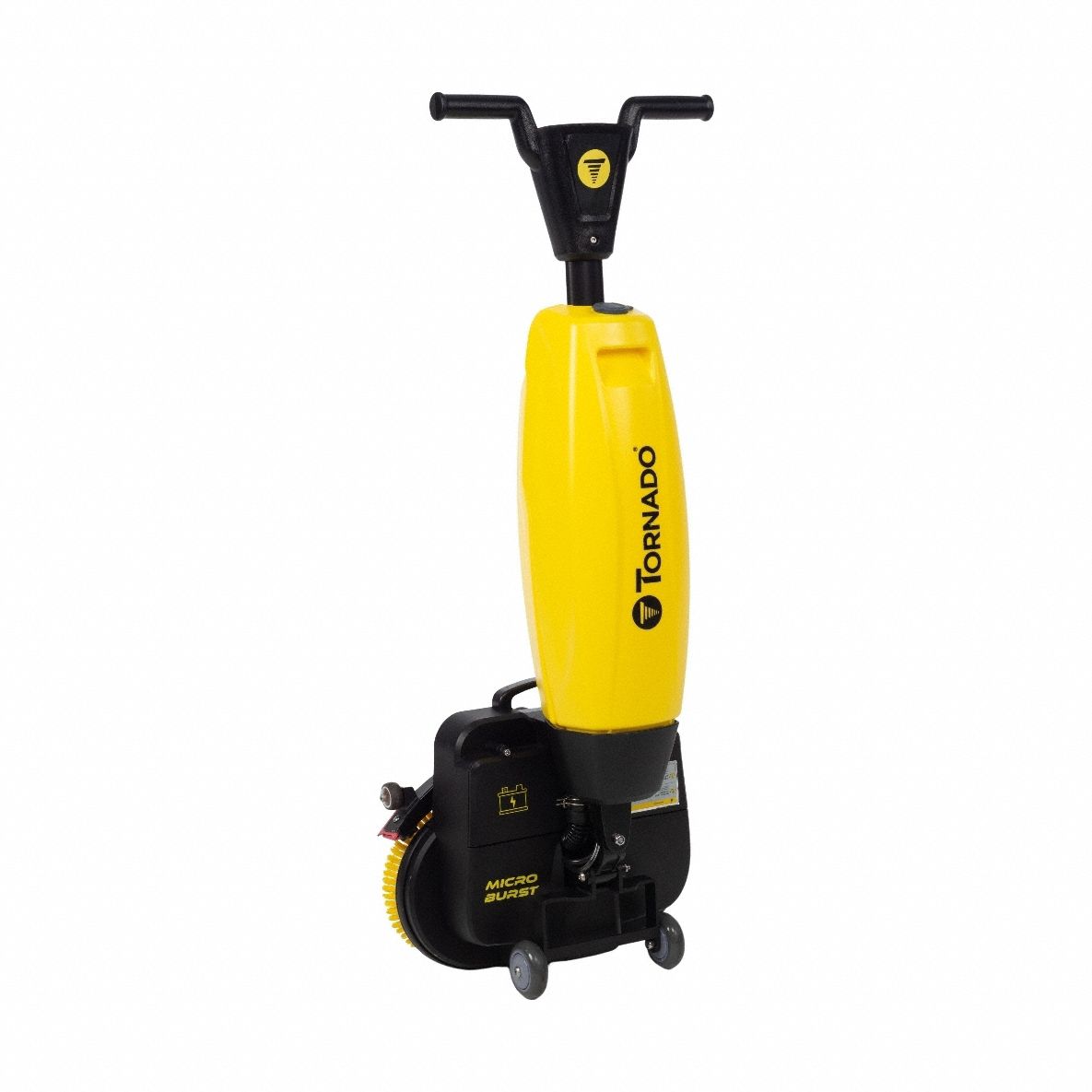 Floor Scrubber: Floor Scrubber, 17 in Machine Size, Disk Deck, 435 RPM Brush Speed - Max