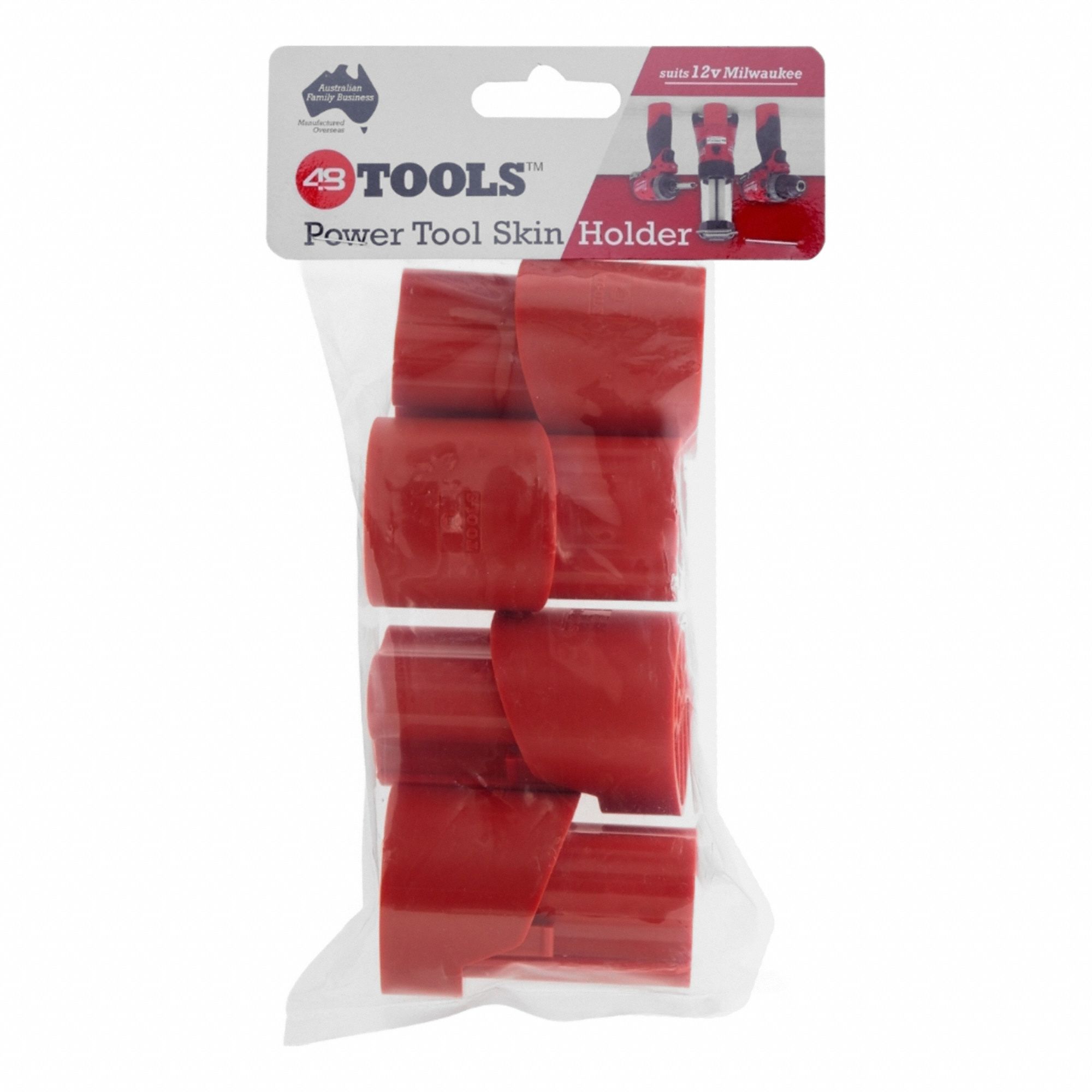 Tool Holder: Tool Holder, 1 Tools Held, Milwaukee Power Tools, Milwaukee, 3 in Overall Lg