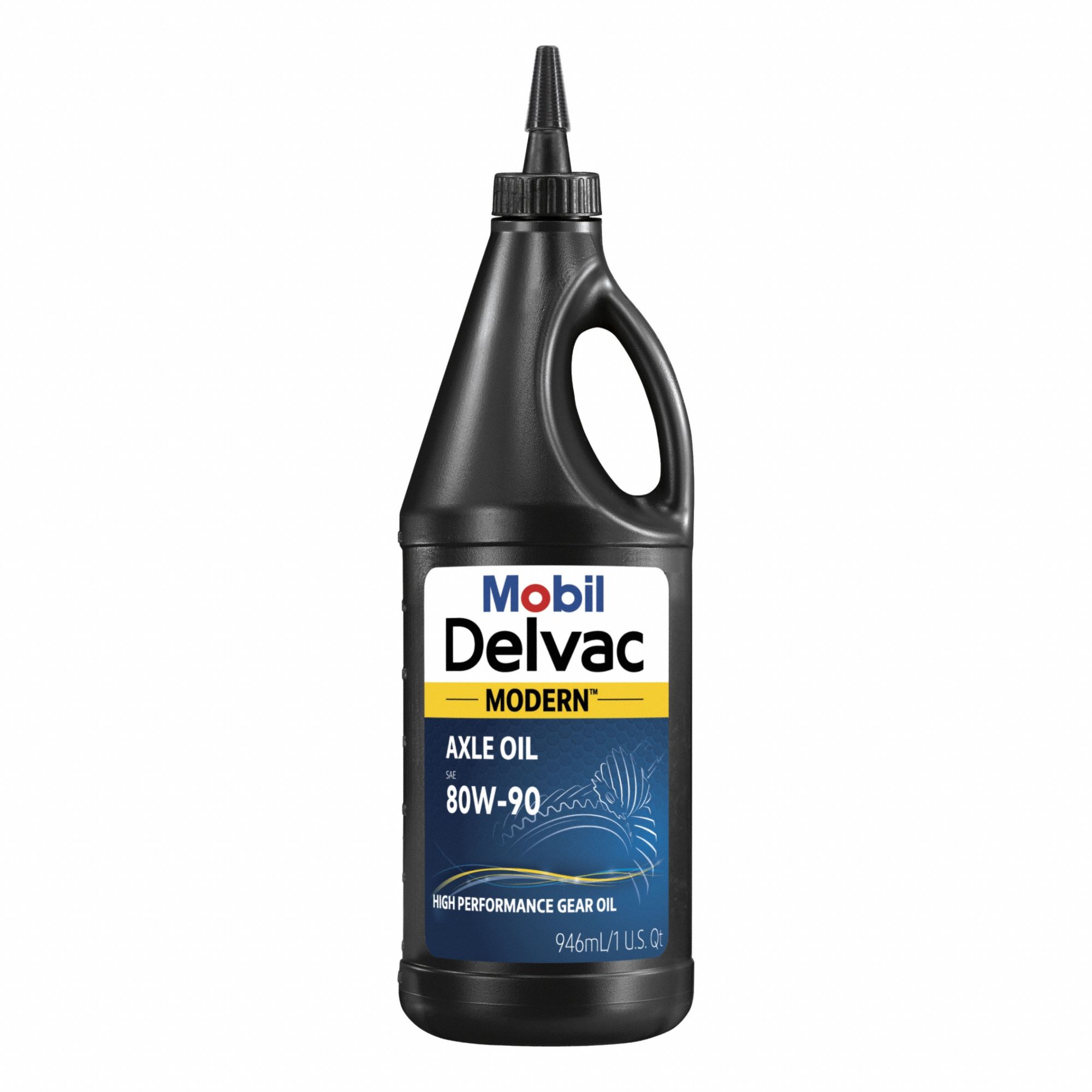 Gear Oil: 1 qt Container Size, Bottle, 80W-90, 103 Viscosity Index