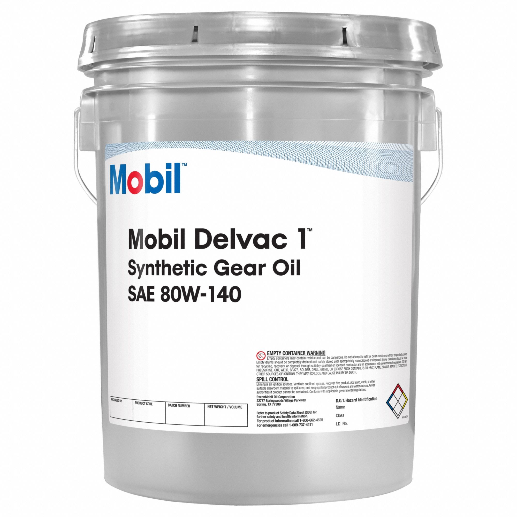 MOBIL, Synthetic, 35 lb Size, Motor Oil 805Y32122040 Grainger