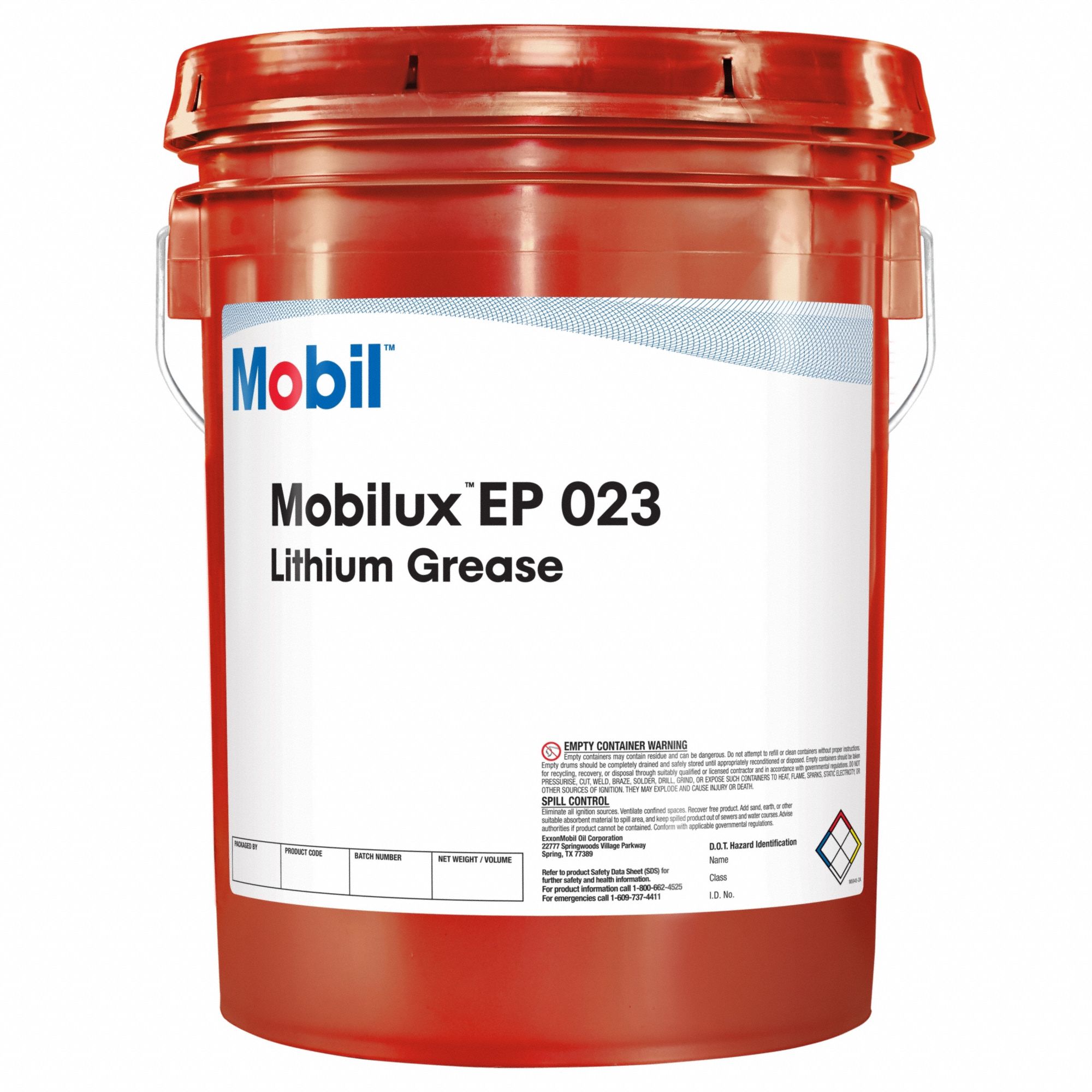 MOBIL, Mobilux EP 023, 35.2 lb, Multipurpose Grease 807HG7105993