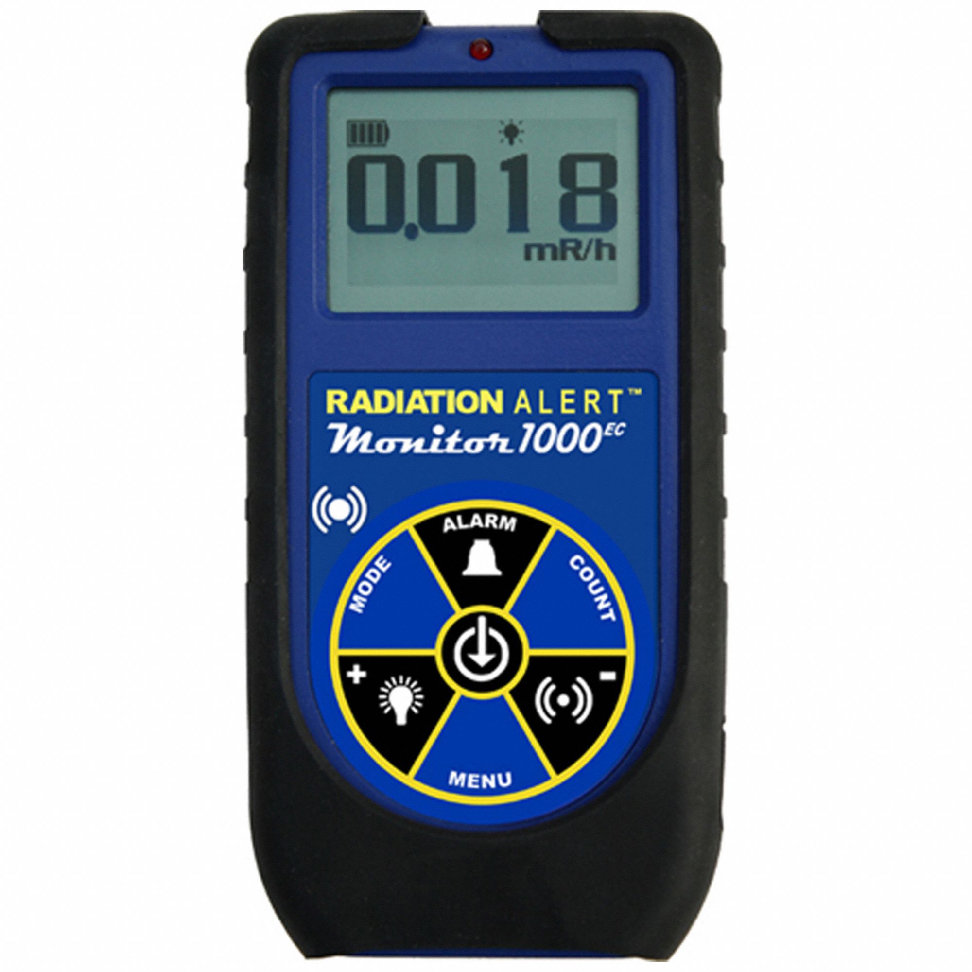 RADIATION ALERT, Graphic LCD with Backlight, Radiation Survey Meter