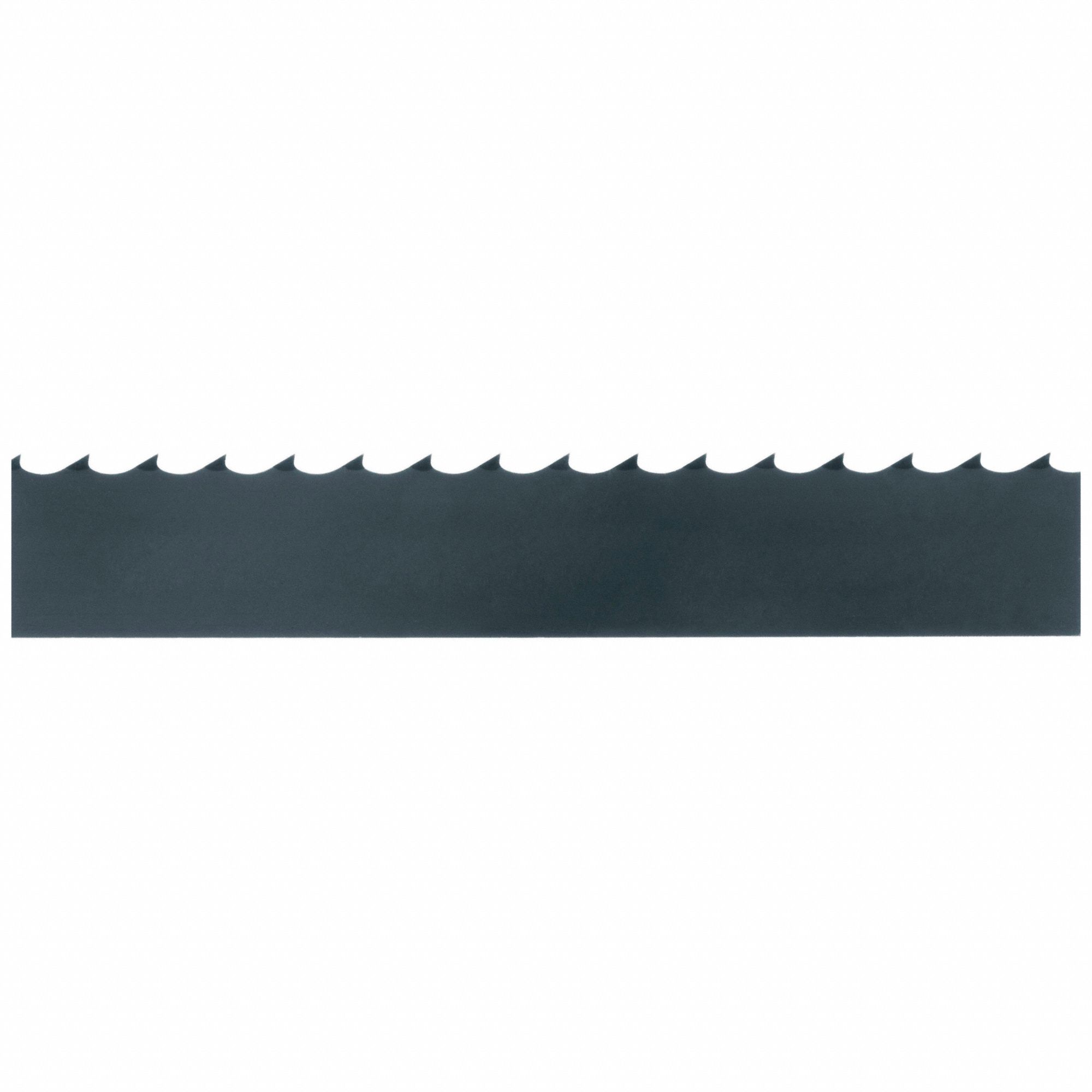 Band Saw Blade: Carbon Steel, Flex Back, Wood, 100 ft, Raker Cutting Edge, 3/4 in Blade Wd, 10