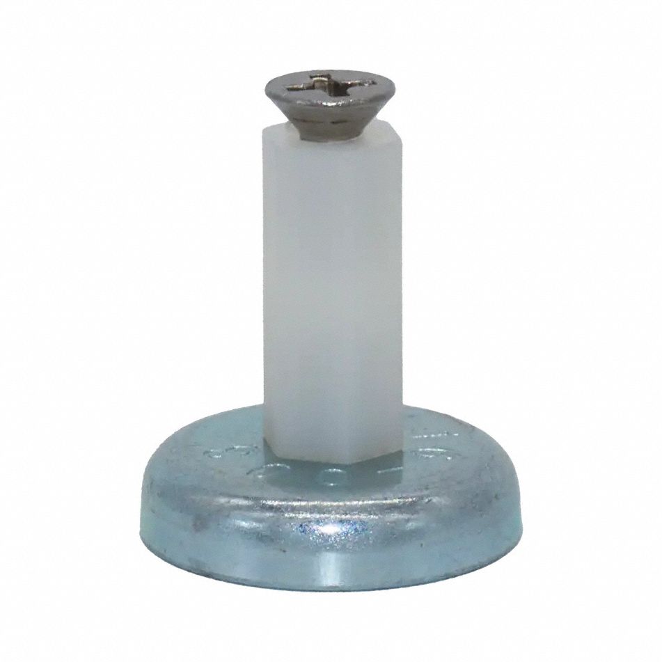 Magnetic Standoff Kit: 0.75 in Outside Dia, Male Threaded #6-32, 12 PK
