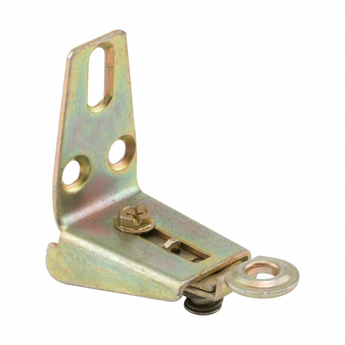 Closet Door Pivot Bracket: 3/4 in Wd, 2 7/16 in Ht