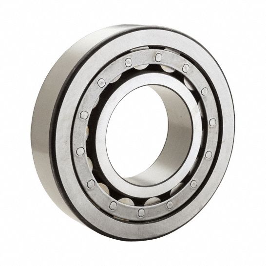 Cylindrical Roller Bearing: 313, 65 mm Bore, 140 mm OD, 33 mm Overall Wd, Cylindrical