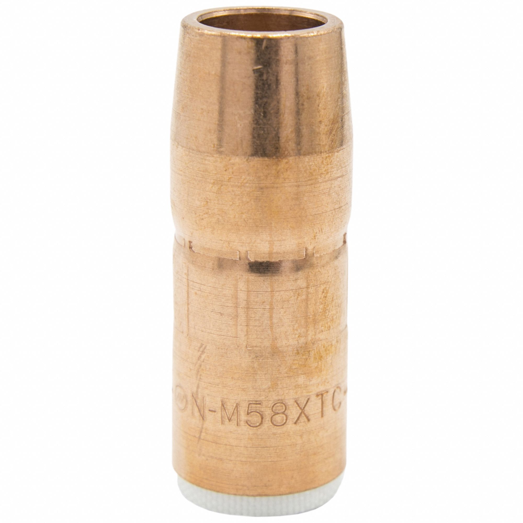 Nozzle: AccuLock MDX, 5/8 in, Conical, 1/8 in Stick-Out, Copper