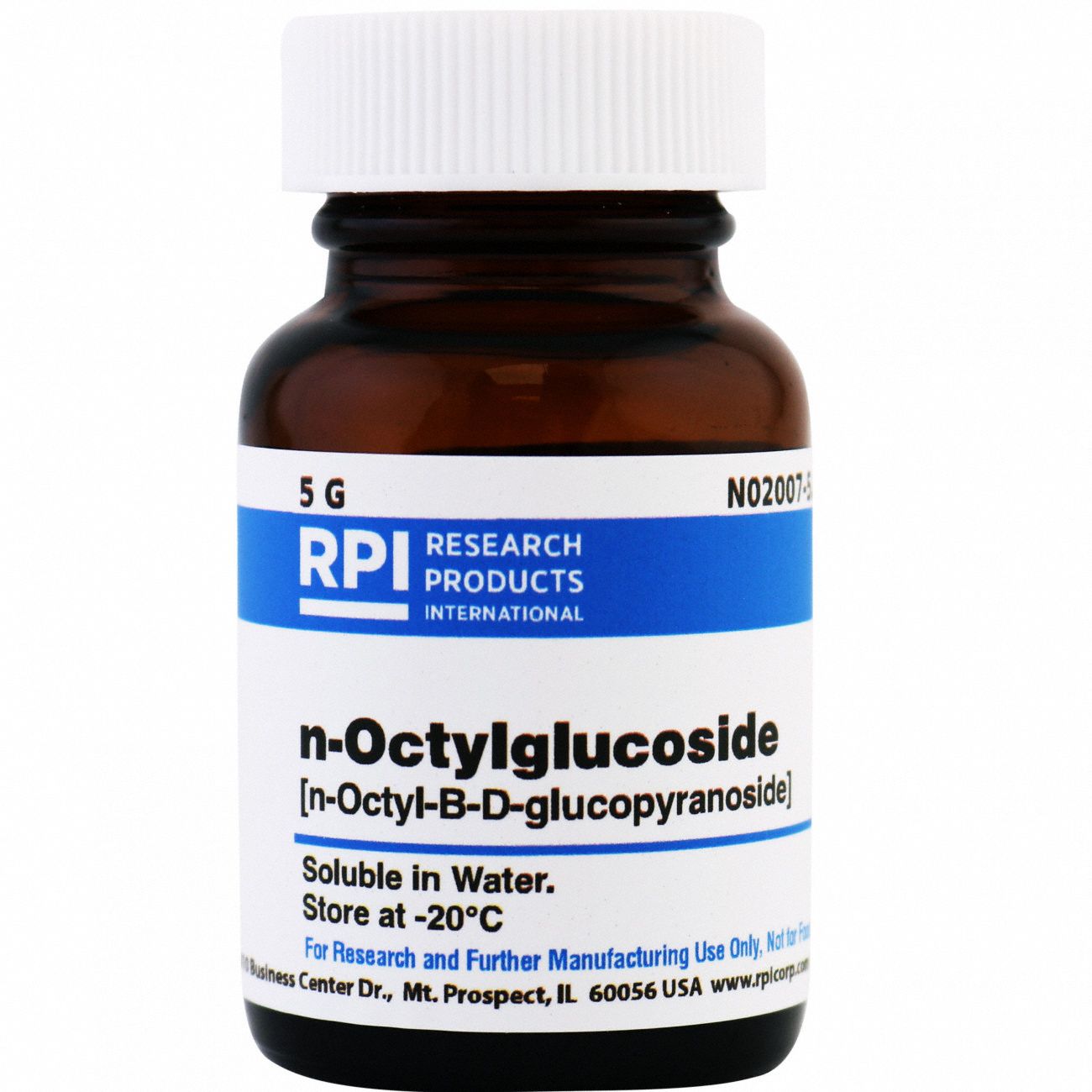 n-Octylglucoside, 5g, Powder