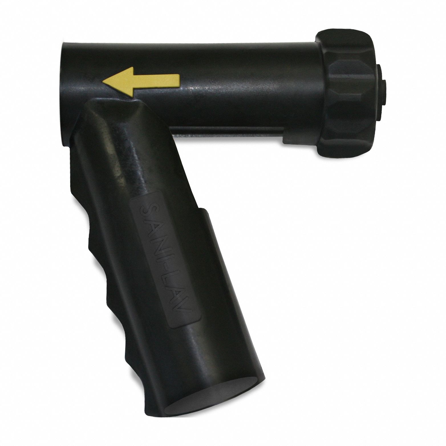 Spray Nozzle: Rubber, 5 1/4 in Overall Lg, Black