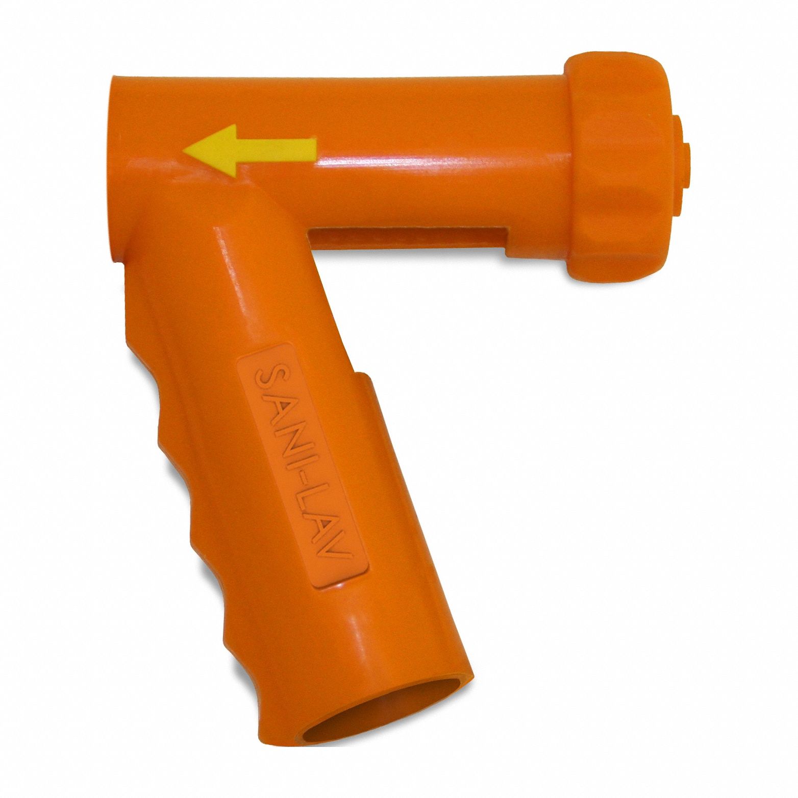 Spray Nozzle: Rubber, 5 1/4 in Overall Lg, Orange