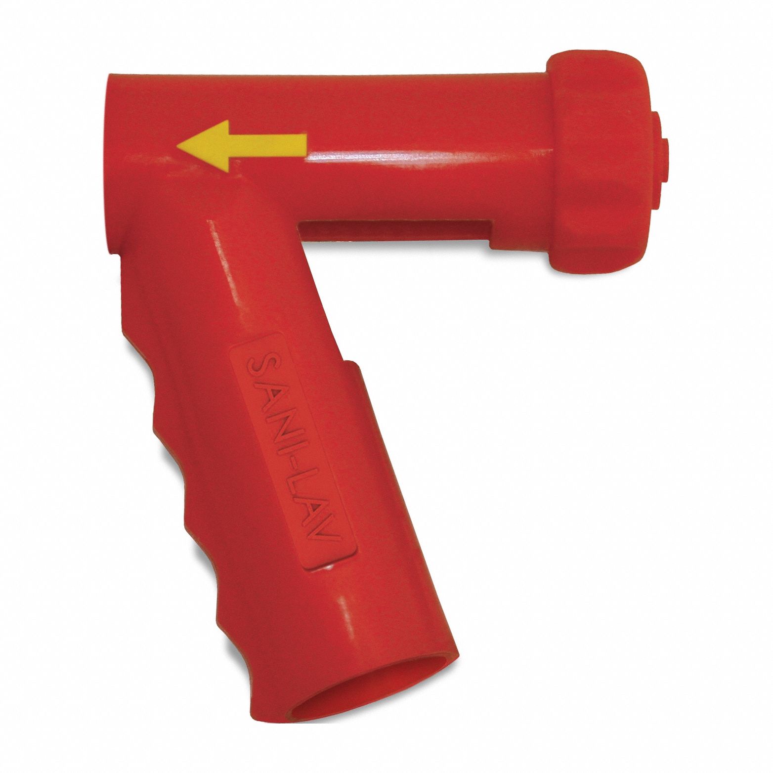 Spray Nozzle: Rubber, 5 1/4 in Overall Lg, Red