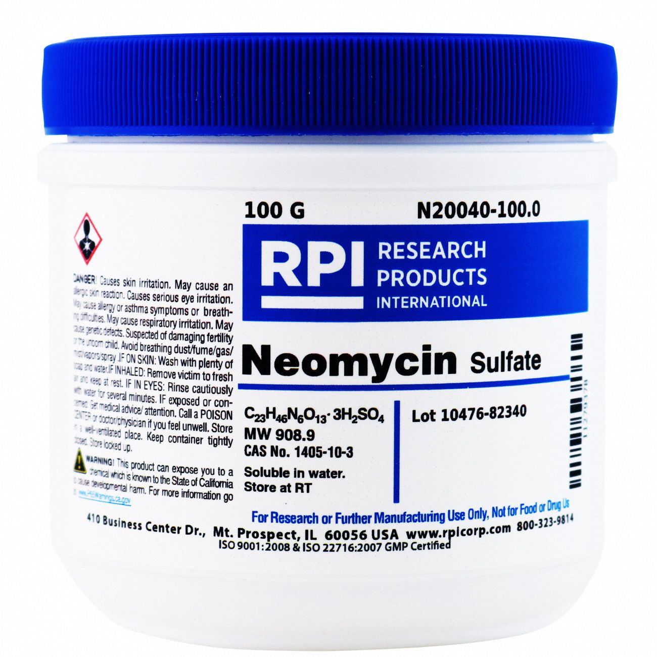 Neomycin Sulfate, 100g