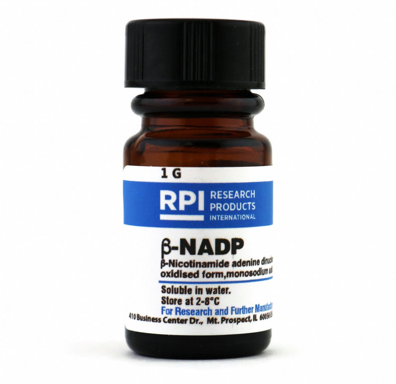 NADP (B-Nicotinamide Adenine Dinucleotide Phosphate, Oxidised Form, Monosodium Salt): Lab, 1 g, 1