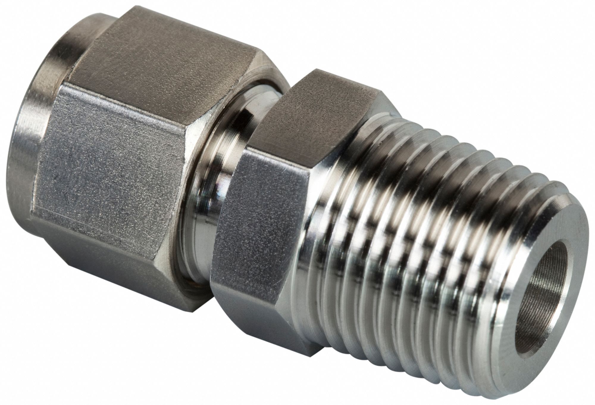 ¼"NPT MALE COMPRESSION FITTING FOR ¼" OD HOSE TRAIN/AIR - Foto 13