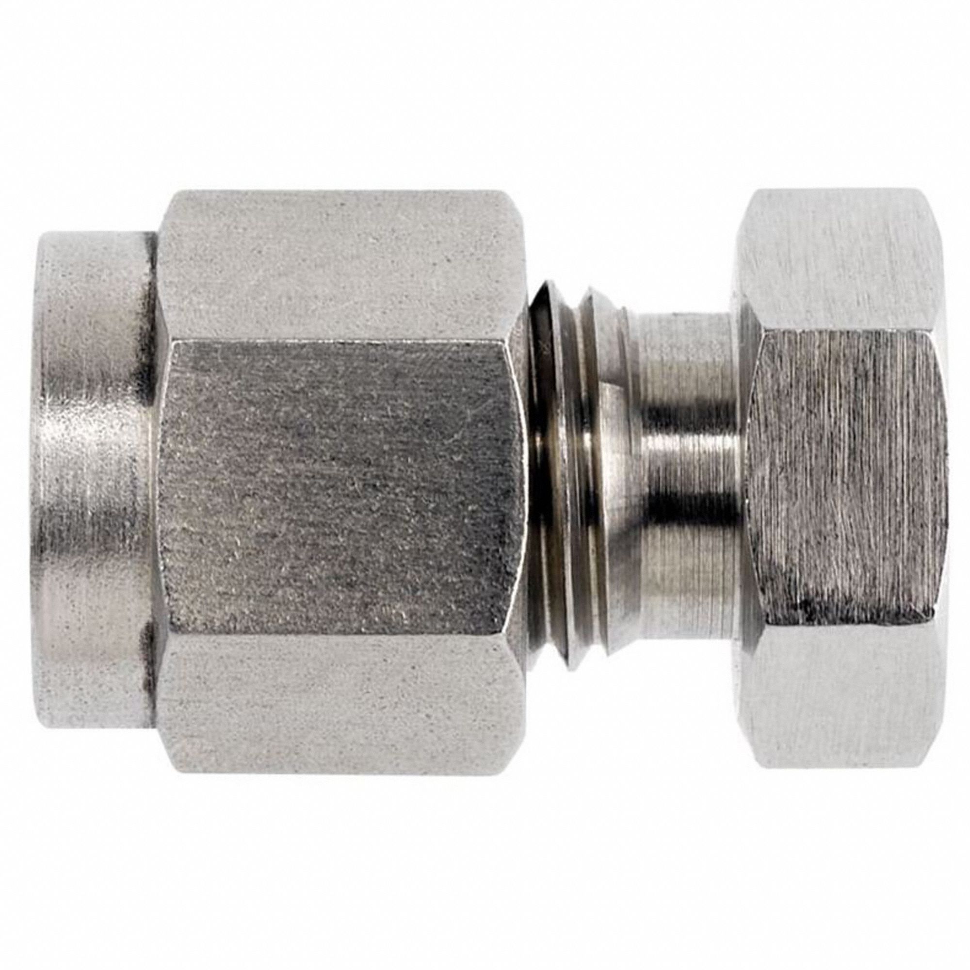 Compression Fitting Cap: 1 in OD Fitting Size, Compression, Stainless Steel