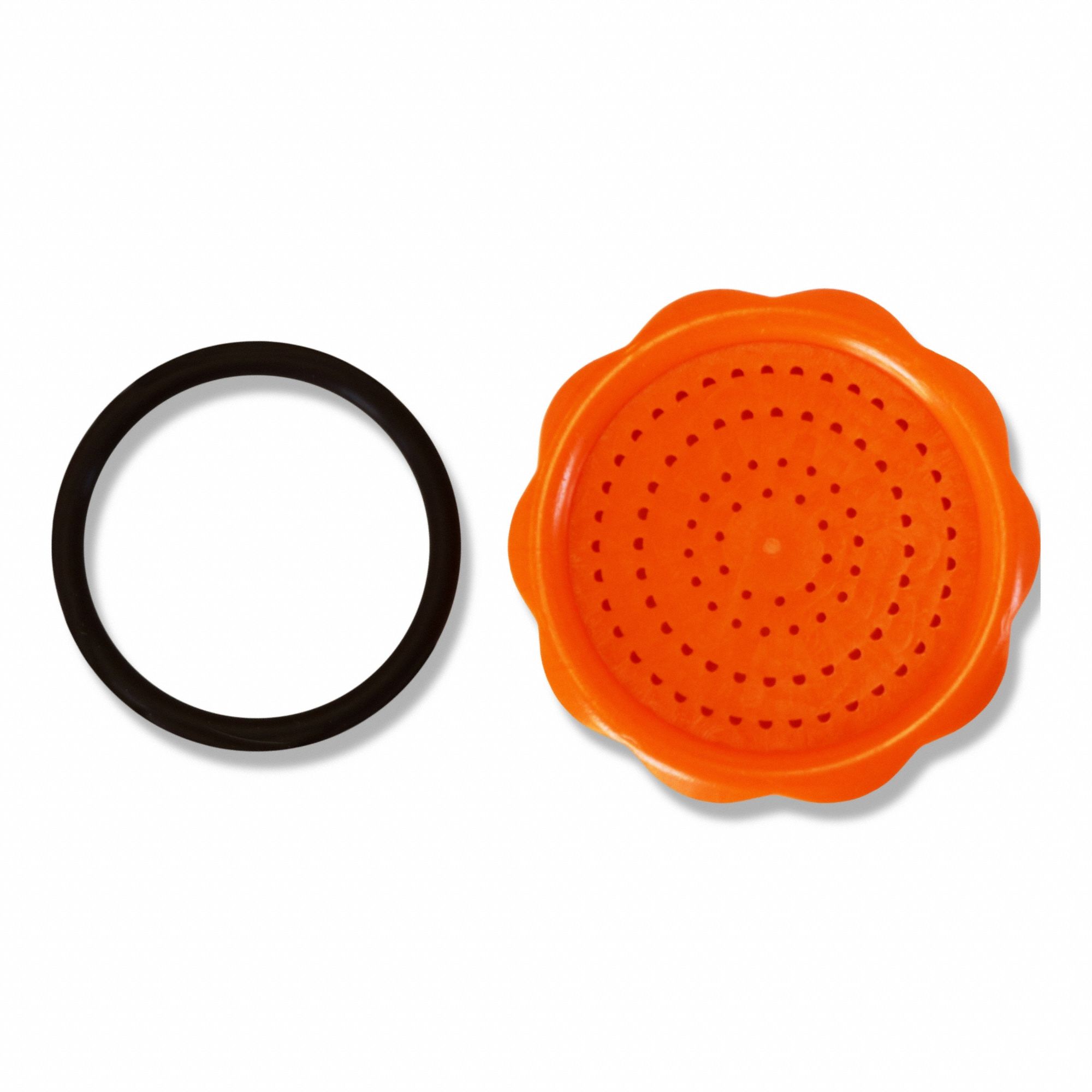 Spray Nozzle: Plastic, 2 in Overall Lg, Orange