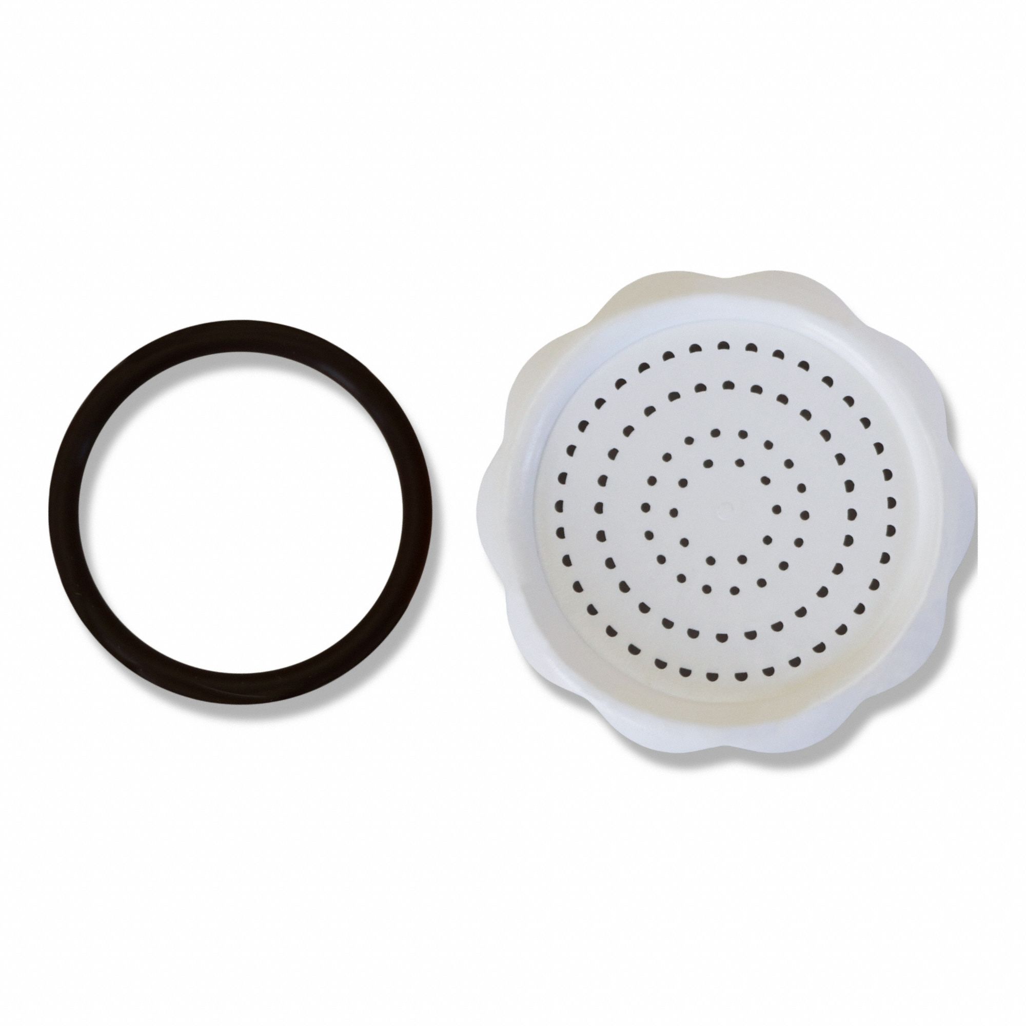 Spray Nozzle: Plastic, 2 in Overall Lg, White